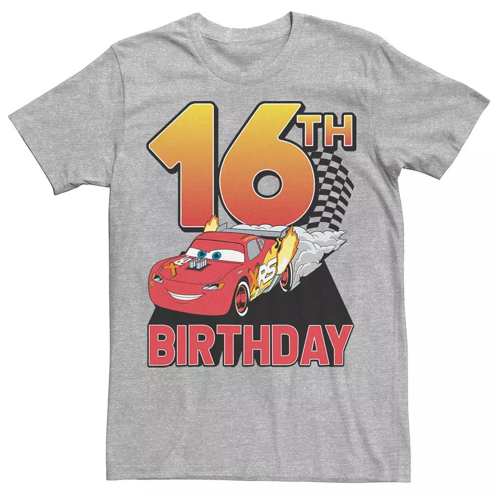 Disney / Pixar's Cars Lightning McQueen Men's 16th Birthday Racer Tee,  Product Image