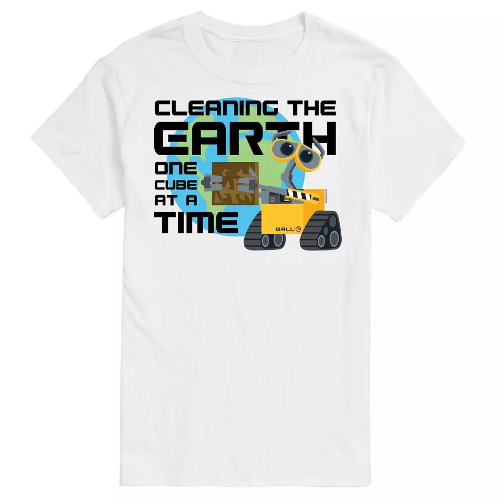 Disney's Wall-E Big & Tall Cleaning Earth Graphic Tee, Men's,  Product Image