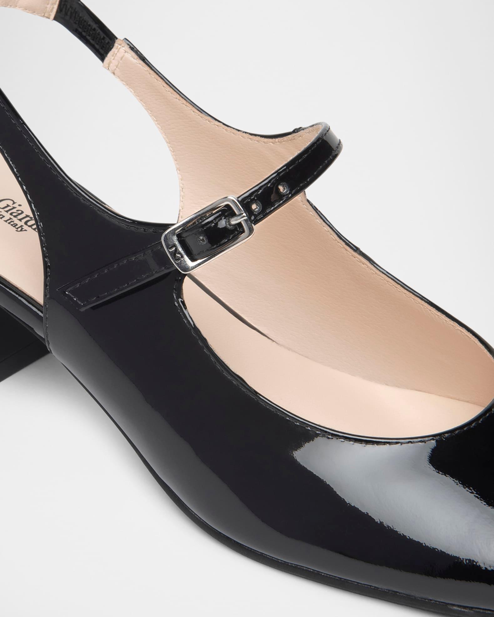 Patent Mary Jane Ballerina Pumps Product Image