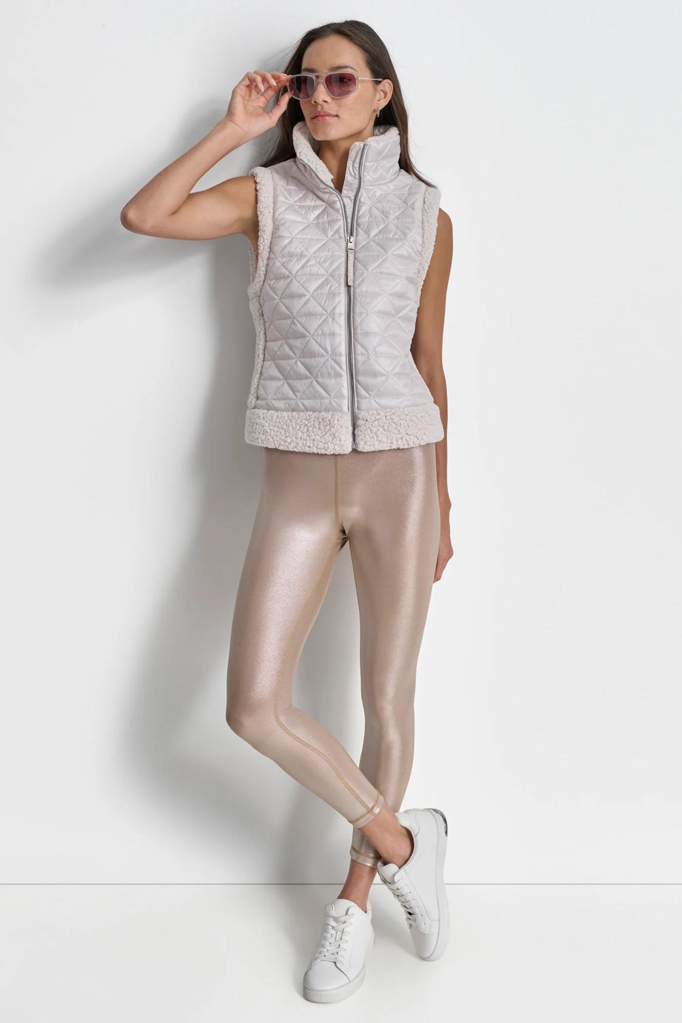 DIAMOND QUILTED PUFFER VEST Product Image