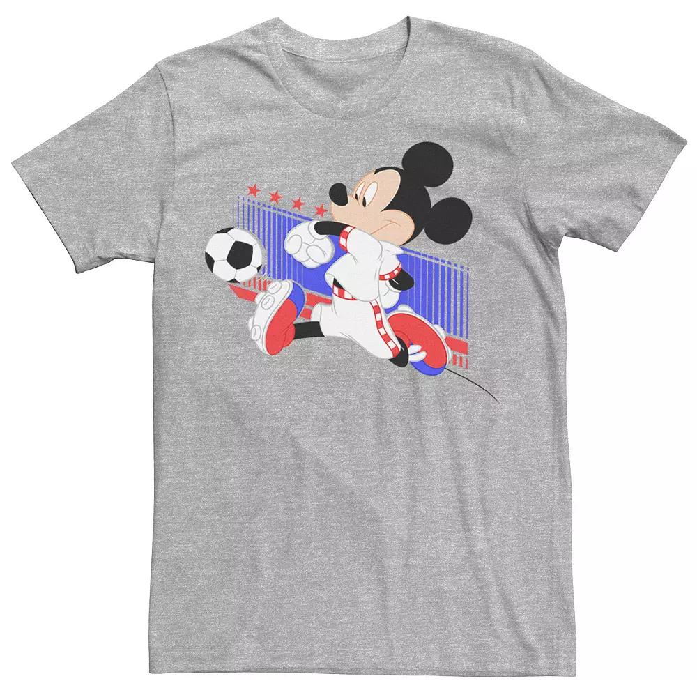 Disney's Mickey Mouse Croatia Soccer Uniform Portrait Men's Tee,  Product Image