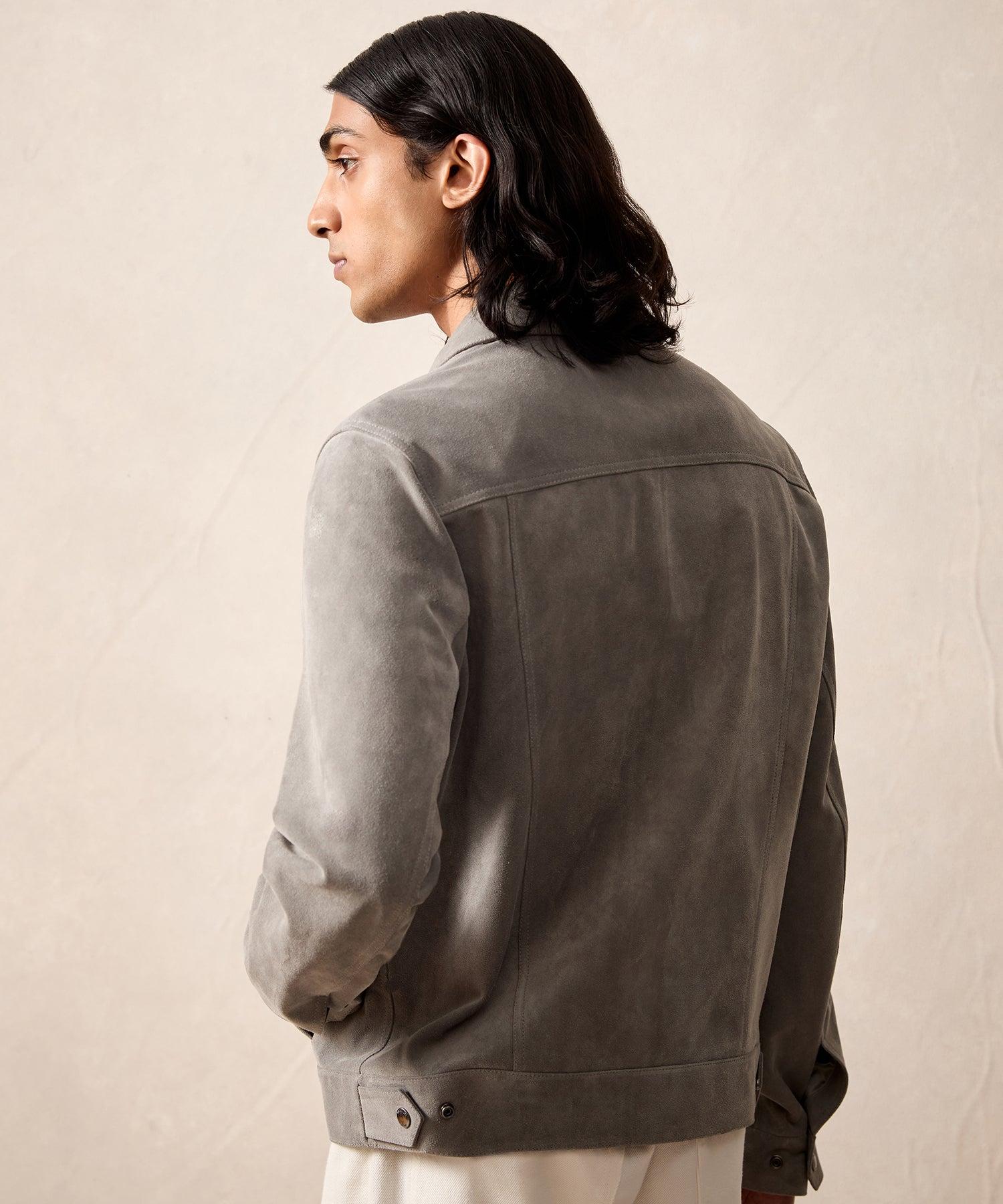 Italian Suede Dylan Jacket Product Image