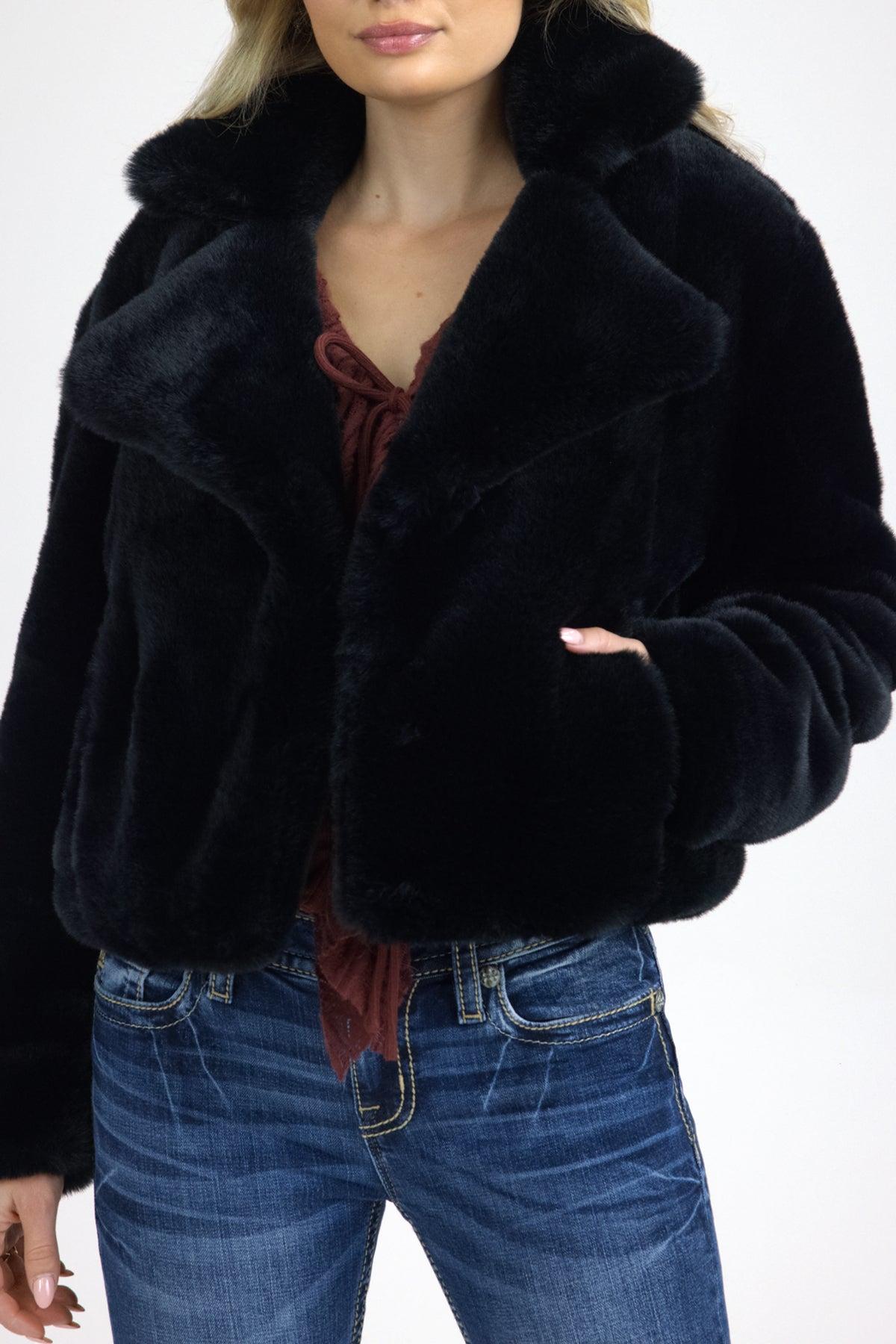 Amari Faux Fur Jacket Product Image