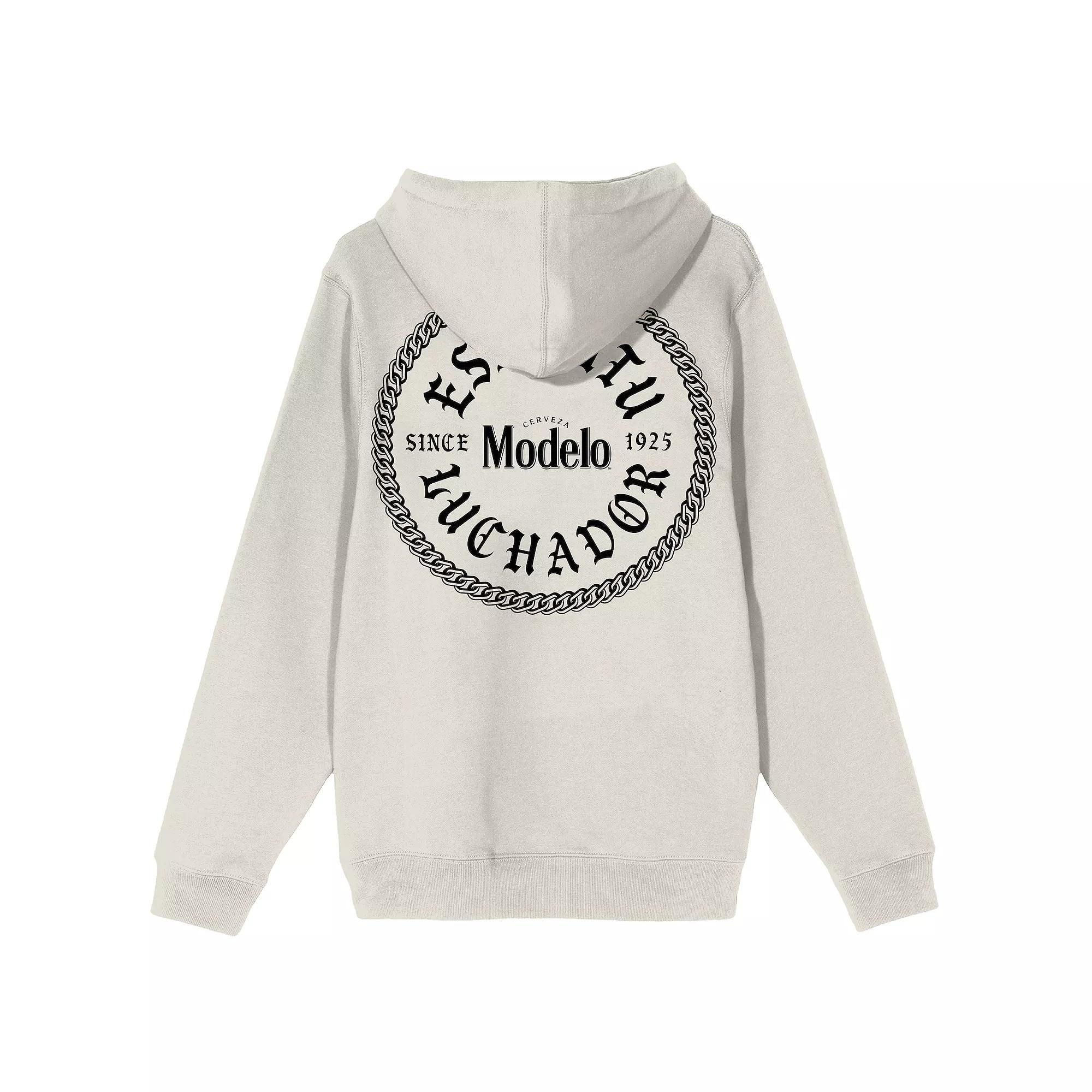 Men's Modelo Masterfully Made Graphic Hoodie, Size: Medium, Green Product Image