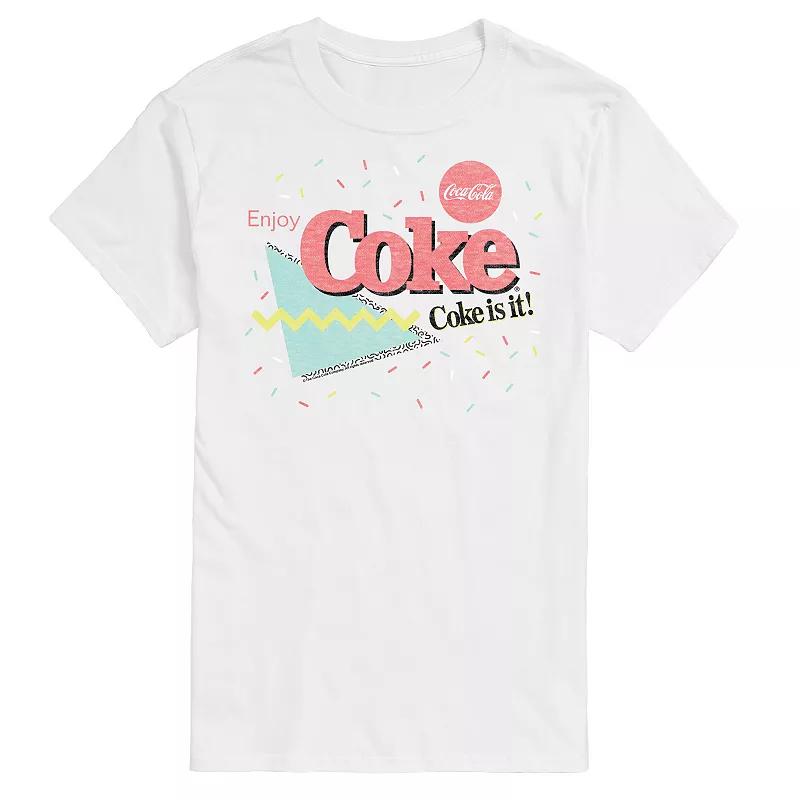 Men's CocaCola 90s Coke Is It Logo Graphic Tee,  Product Image