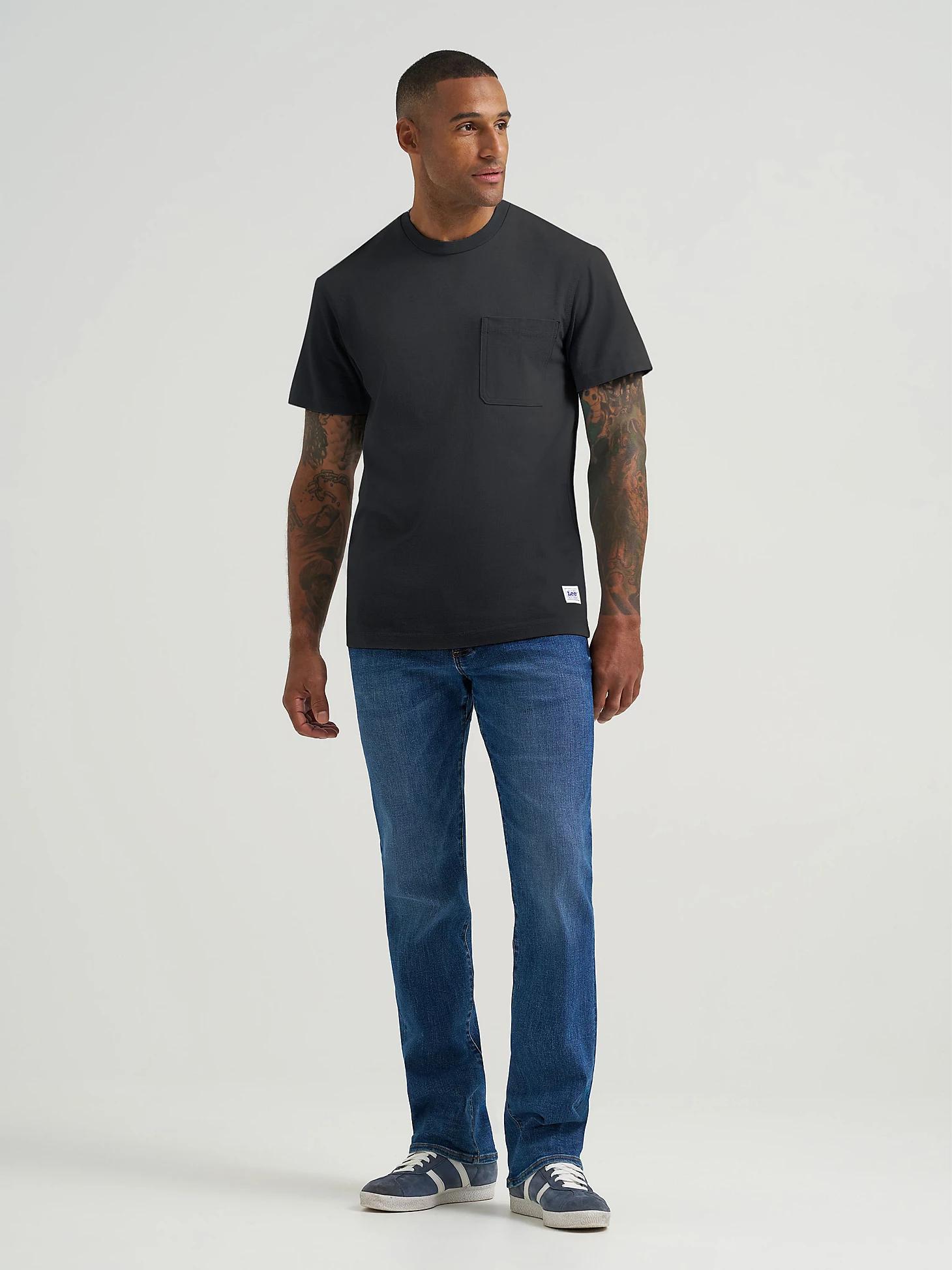 Men's Relaxed Fit Heavyweight Pocket Tee | Men's Tops & Tees | Lee® Product Image