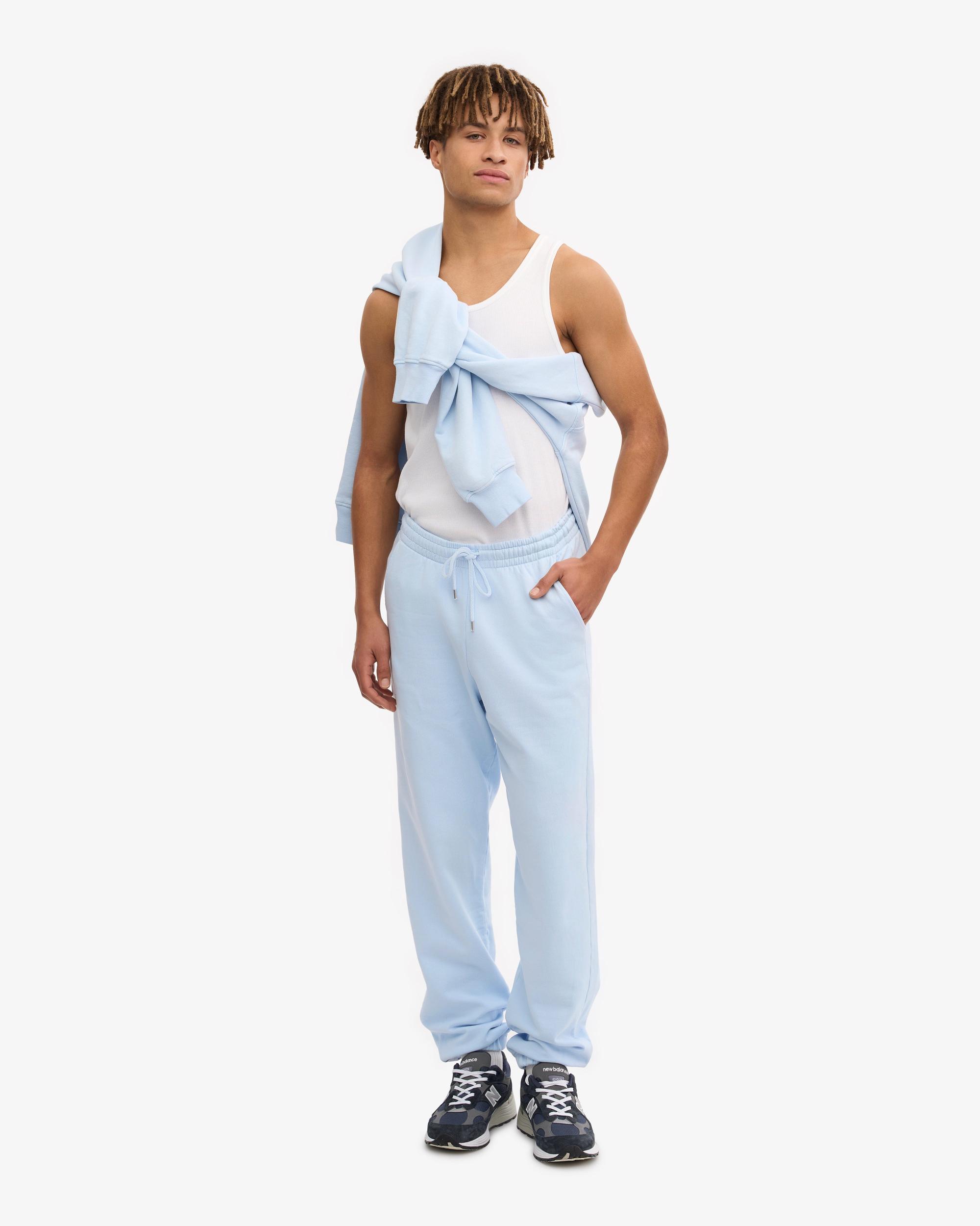 Organic Sweatpants - Sky Blue Product Image