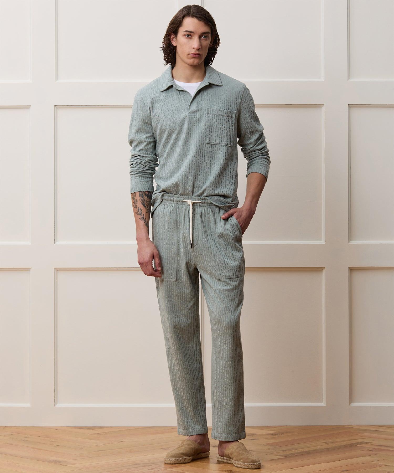 Seersucker Montauk Polo Product Image