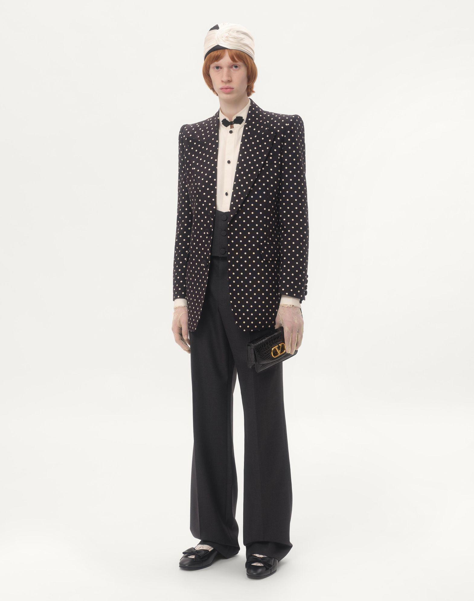 Wool Gabardine Pants Product Image