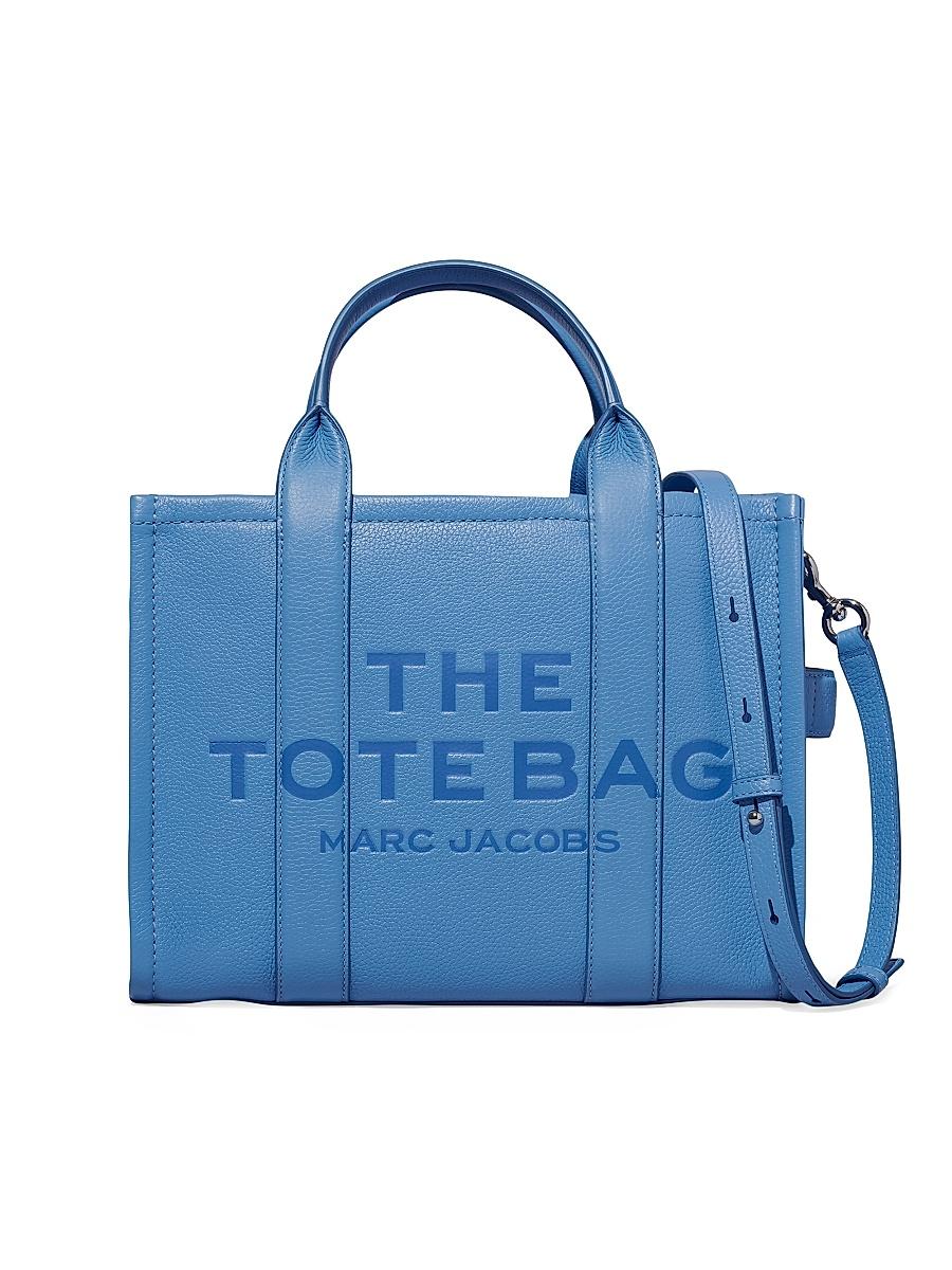 Womens The Leather Medium Tote Bag Product Image