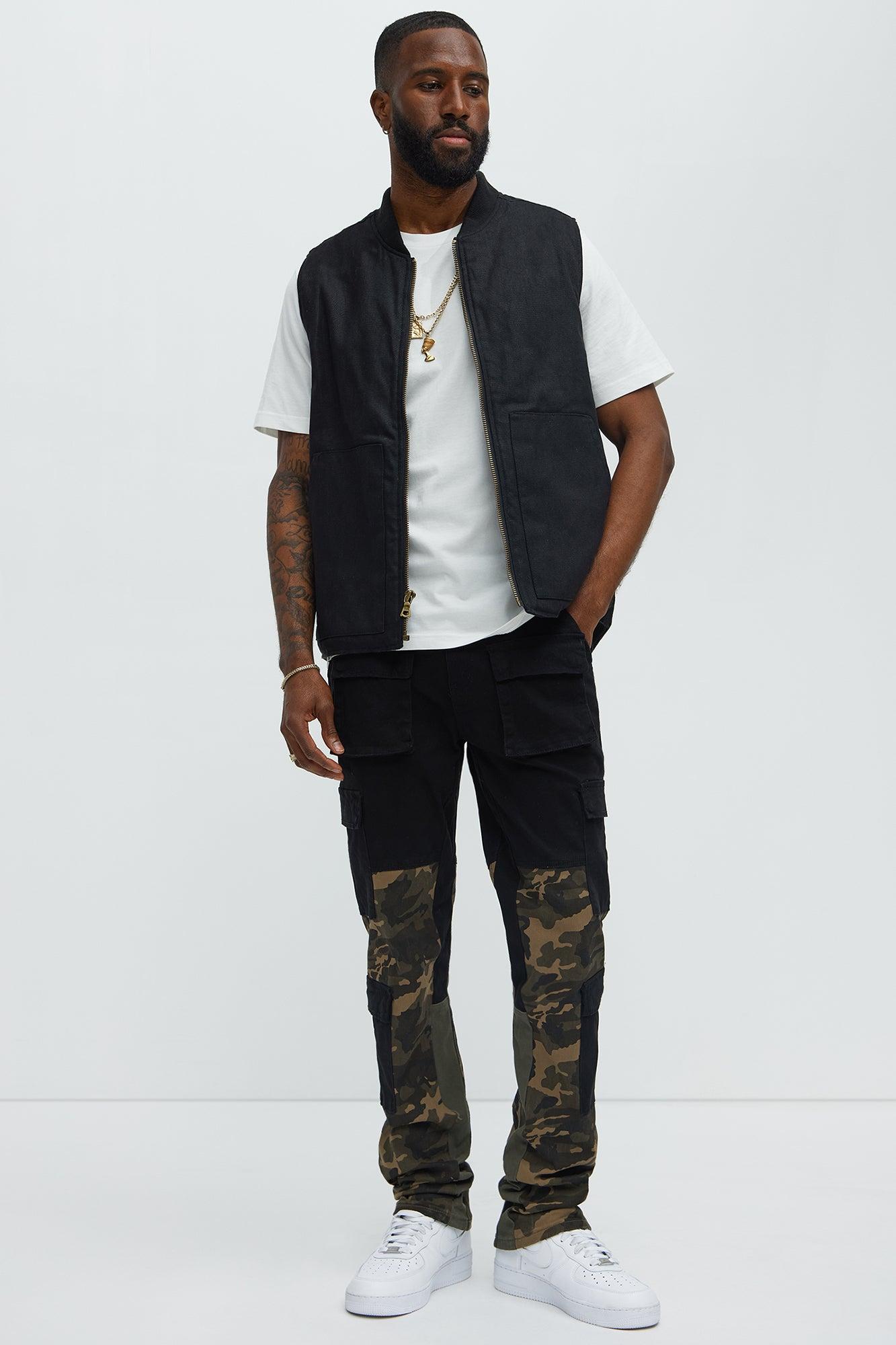 Frontline Colorblock Cargo Pants - Camouflage Product Image