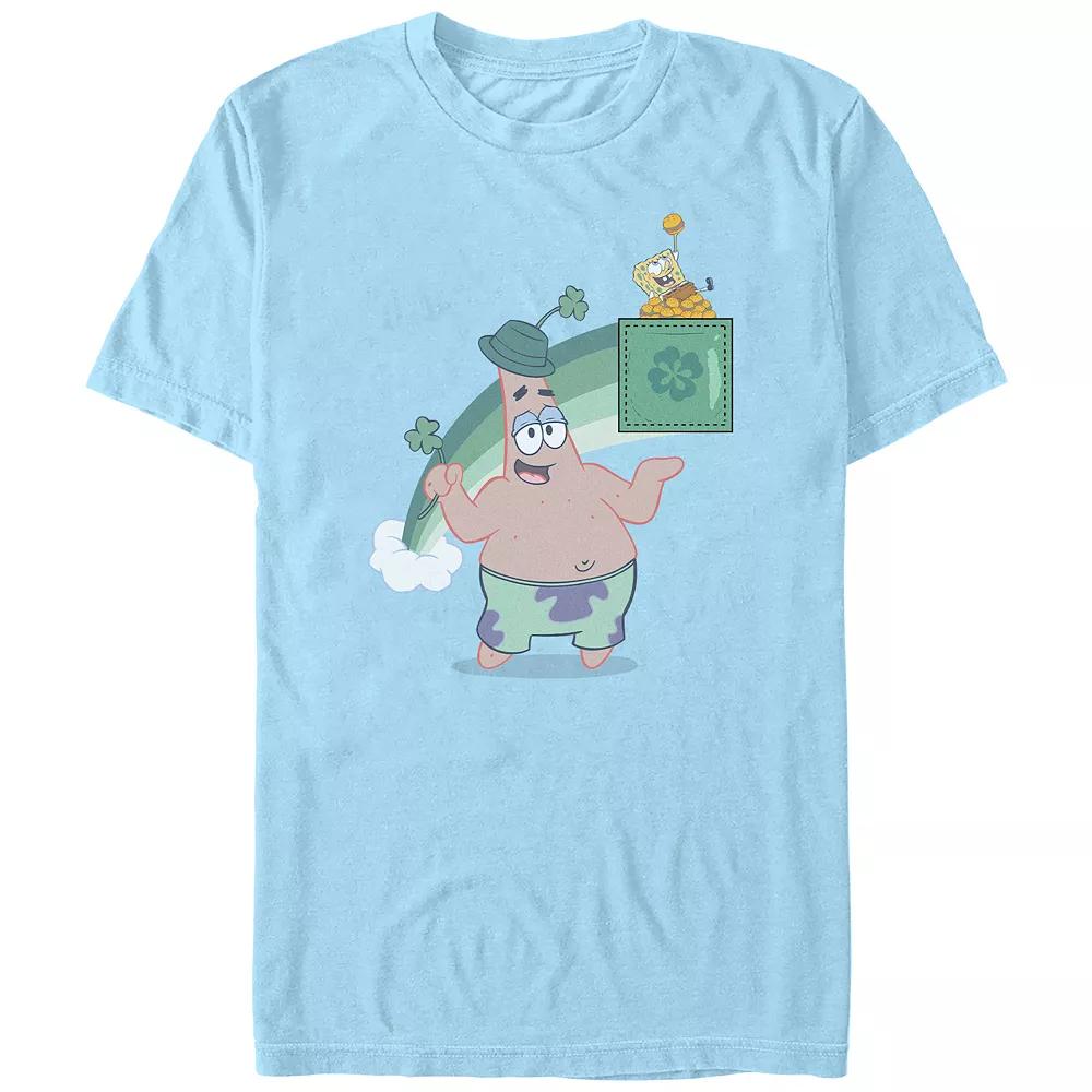 Men's SpongeBob SquarePants Lucky Patrick Graphic Tee,  Product Image