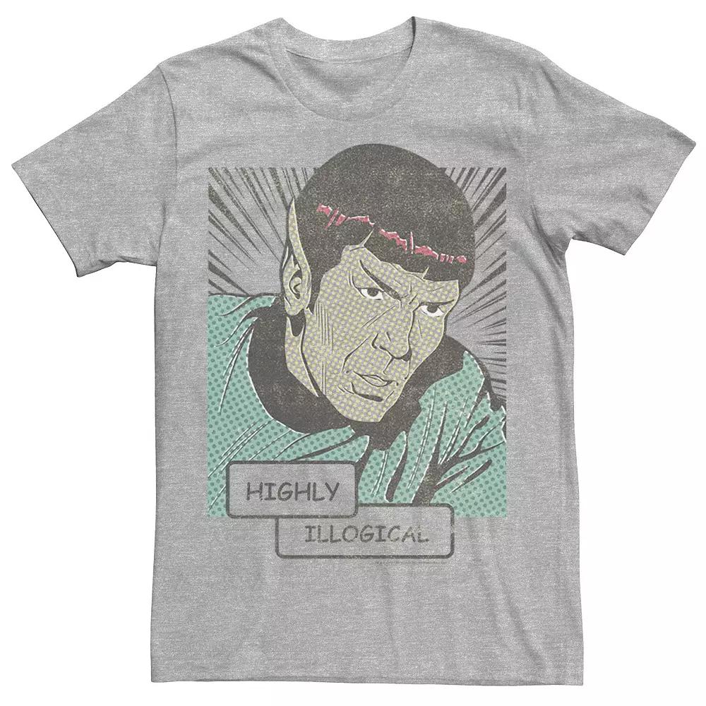Men's Star Trek Original Series Spock Retro Comic Tee,  Product Image