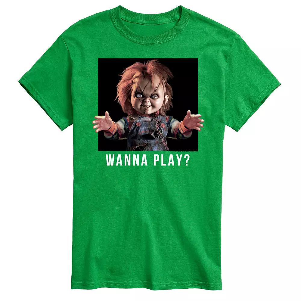 Big & Tall Chucky Play Graphic Tee, Men's,  Product Image