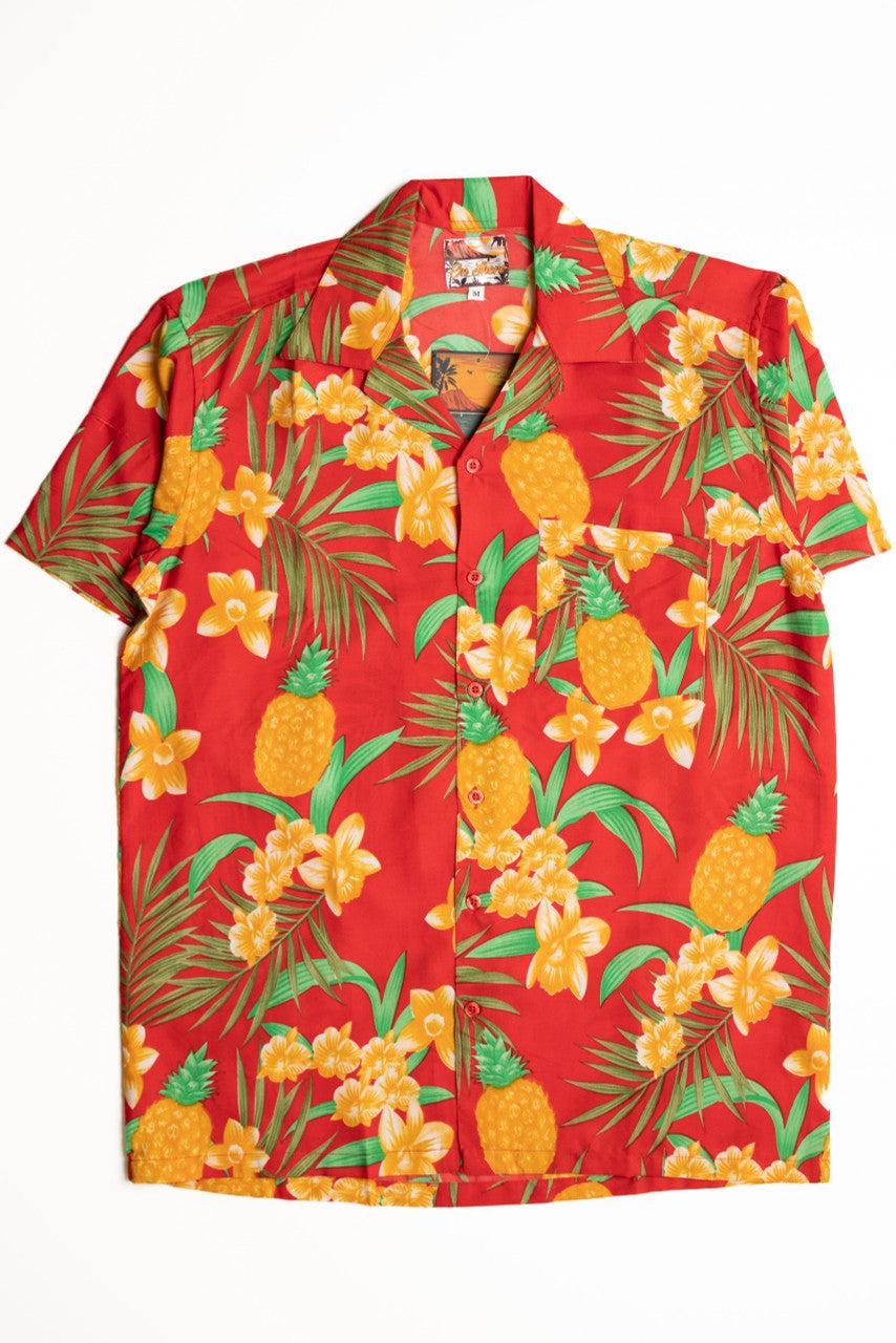 Golden Pineapple Hawaiian Shirt Product Image