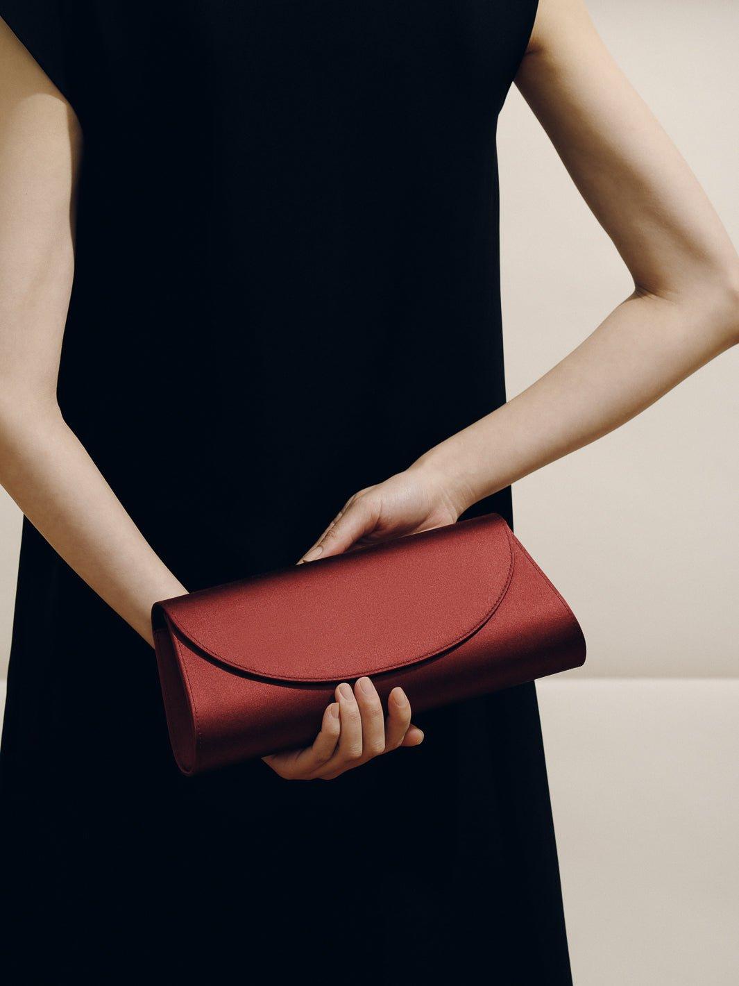 The Opera Clutch in Satin Product Image