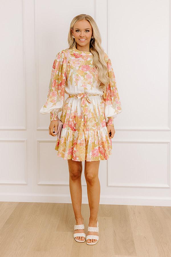Rosie Daydream Floral Mini Dress Product Image