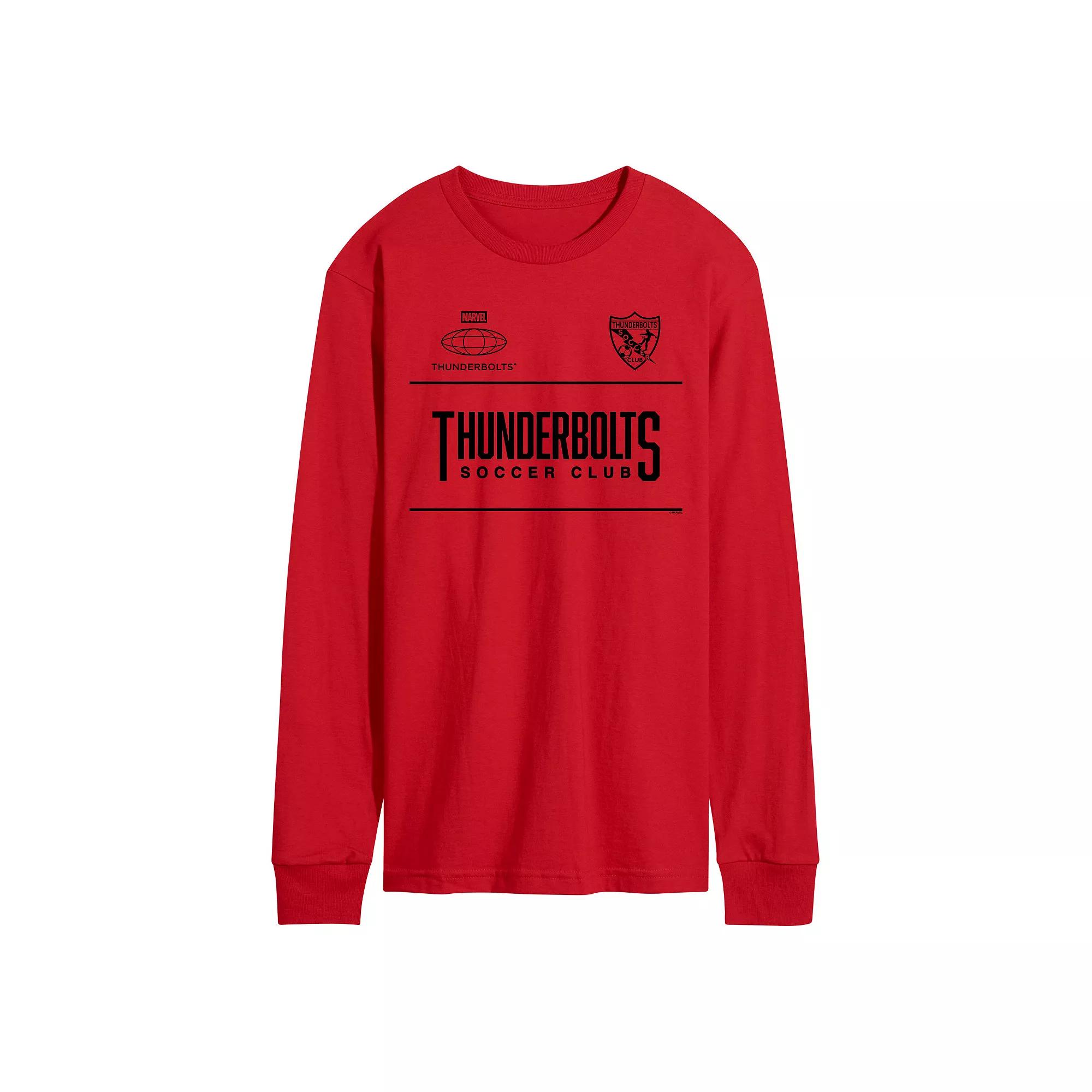 Men's Hamm's Can Grid Long Sleeve Graphic Tee,  Product Image