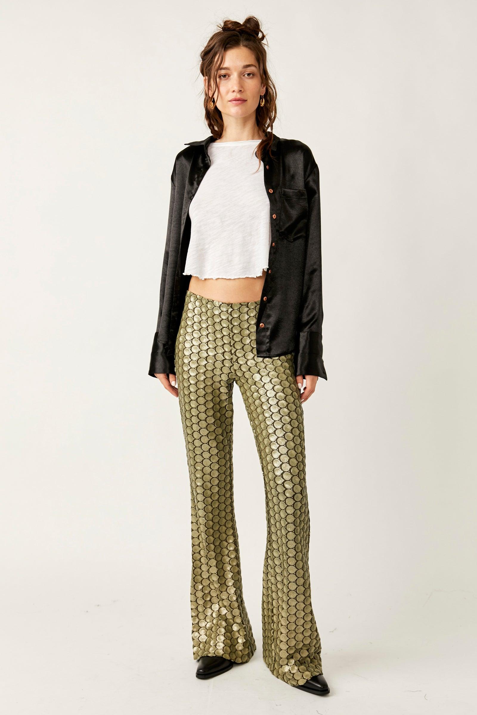Wilder Day Sequin Flare Pant Product Image