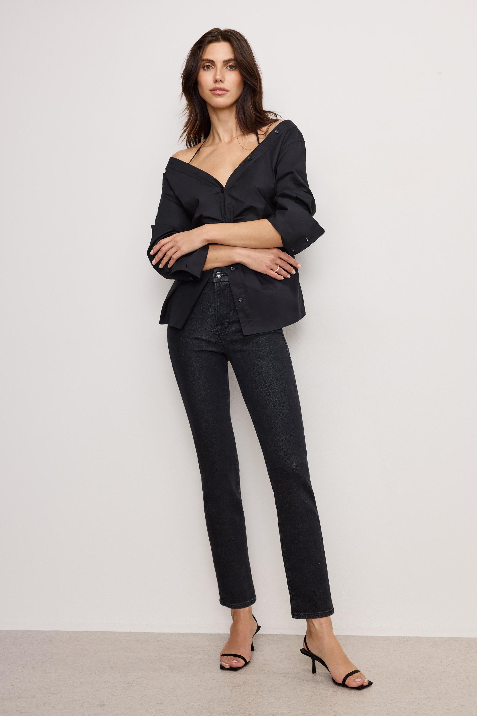 GOOD LEGS STRAIGHT JEANS | BLACK184 Product Image