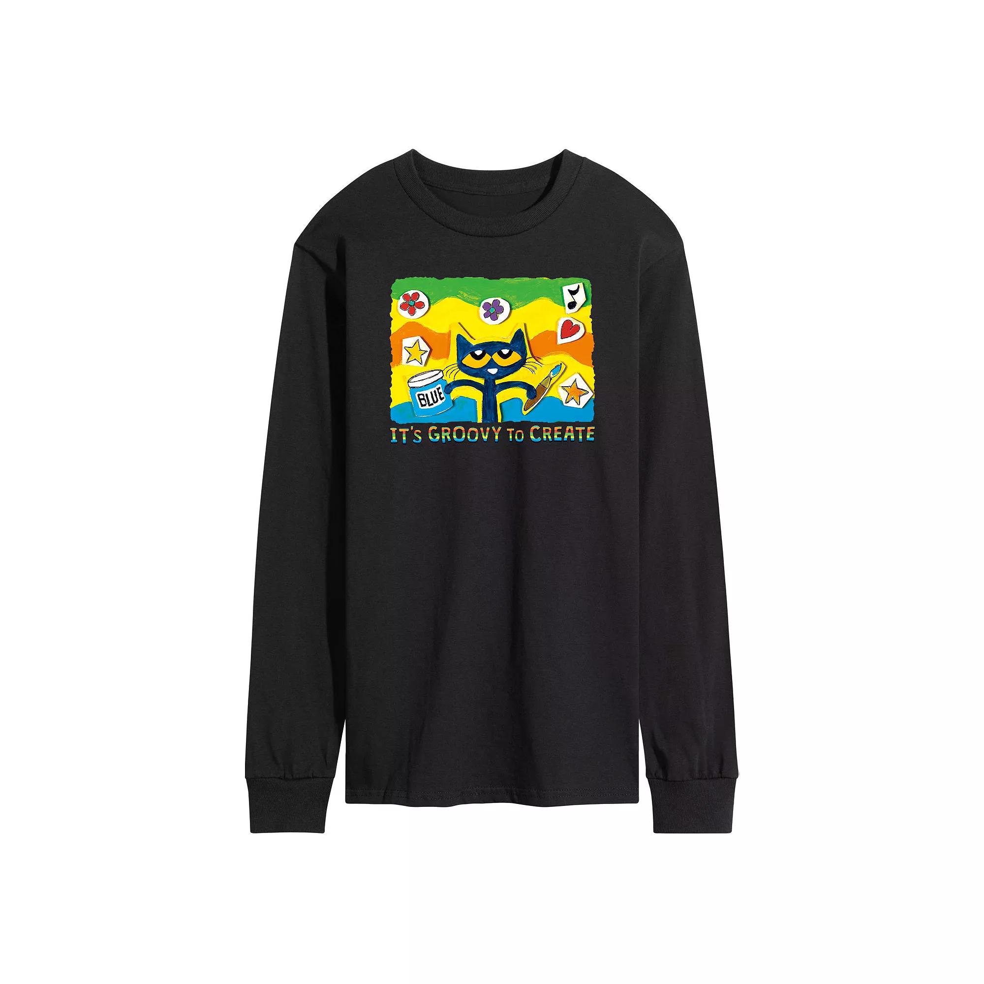Men's Pete The Cat Groovy Create Tee,  Product Image