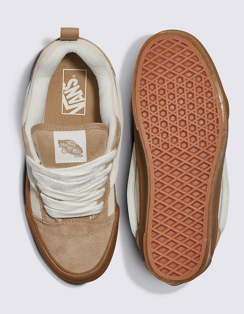 VANS Knu Stack Womens Platform Shoes - LIGHT TAN Product Image