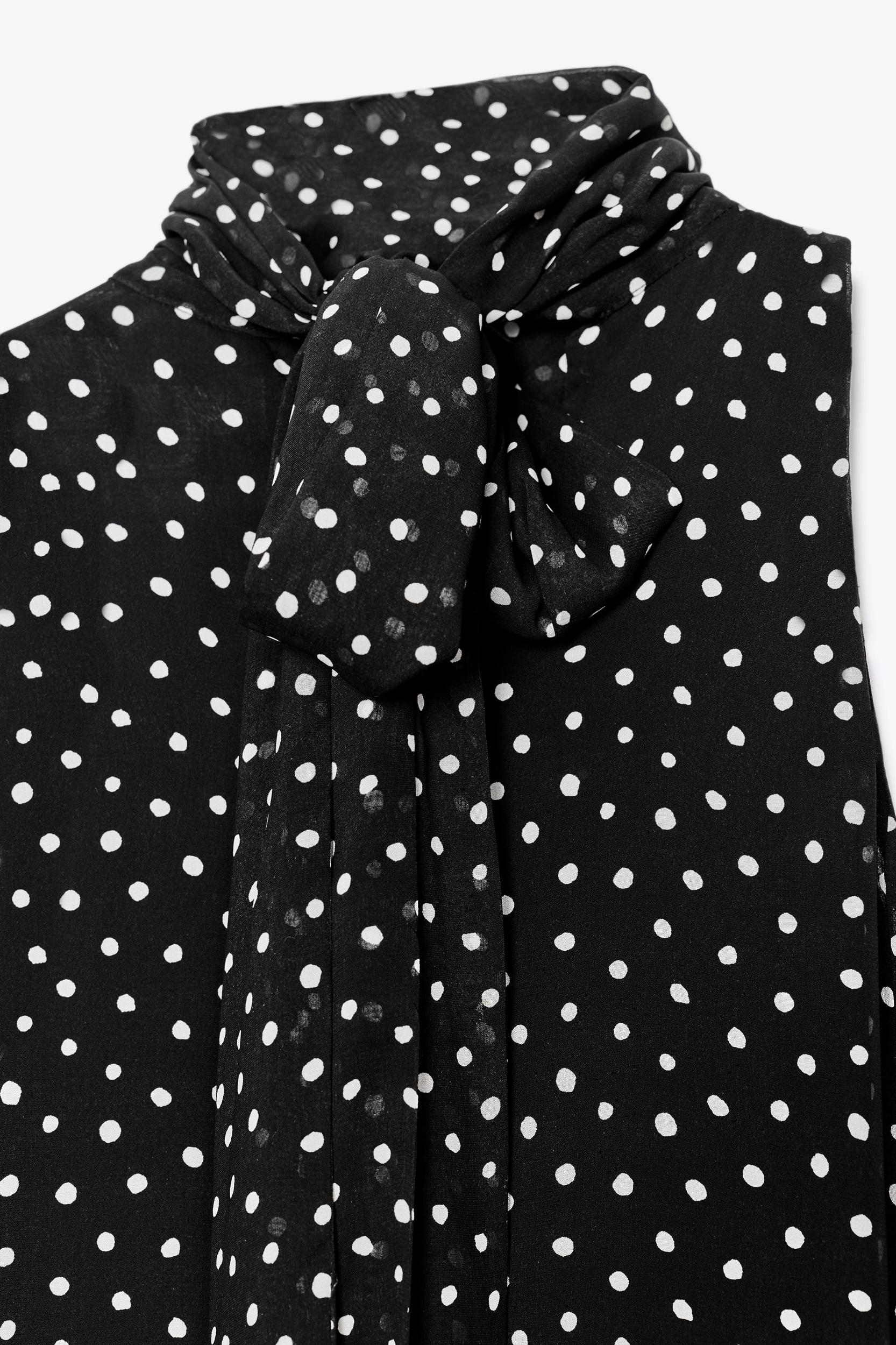 ZW COLLECTION HALTER POLKA DOT DRESS Product Image