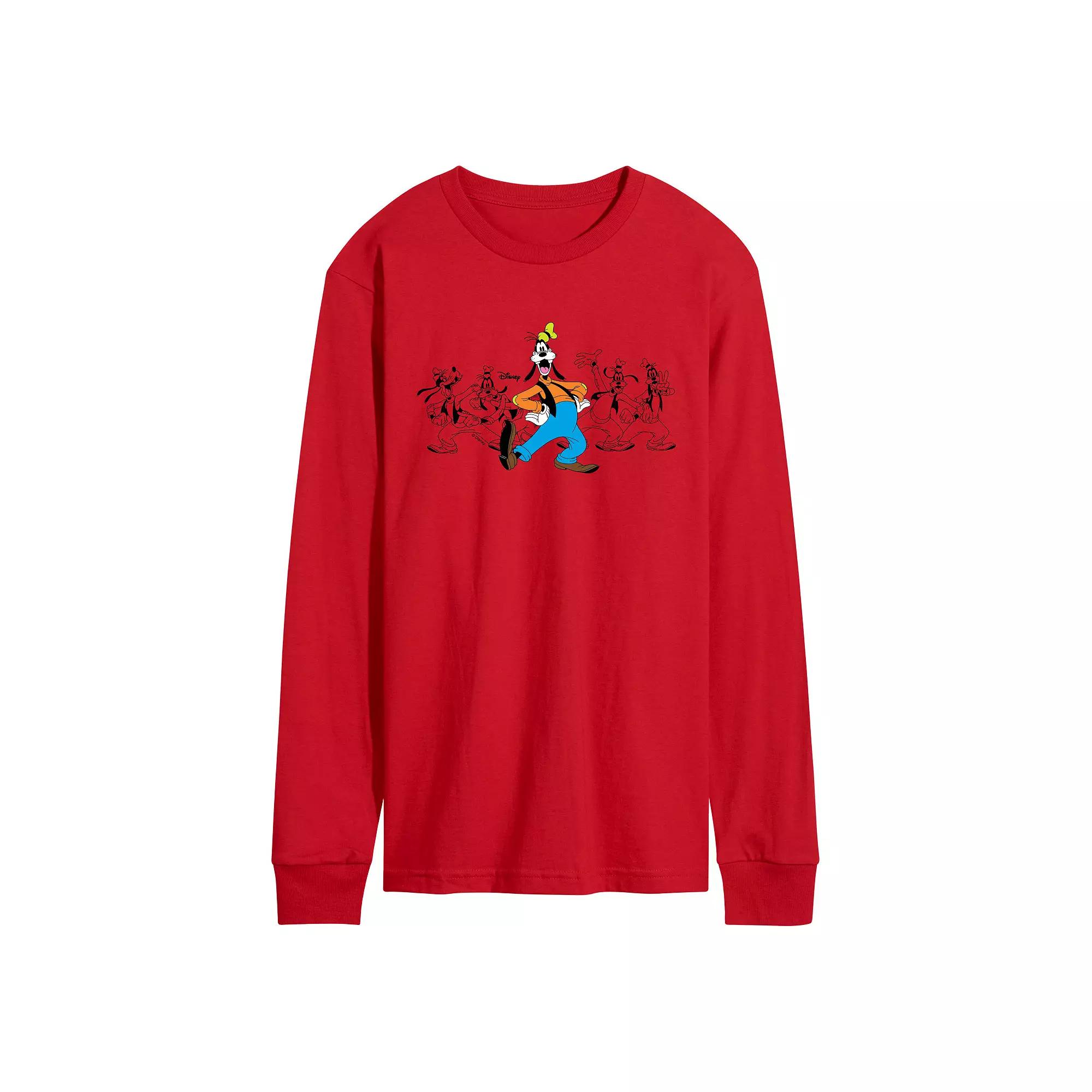 Men's White Lotus Logo Long Sleeve Graphic Tee,  Product Image