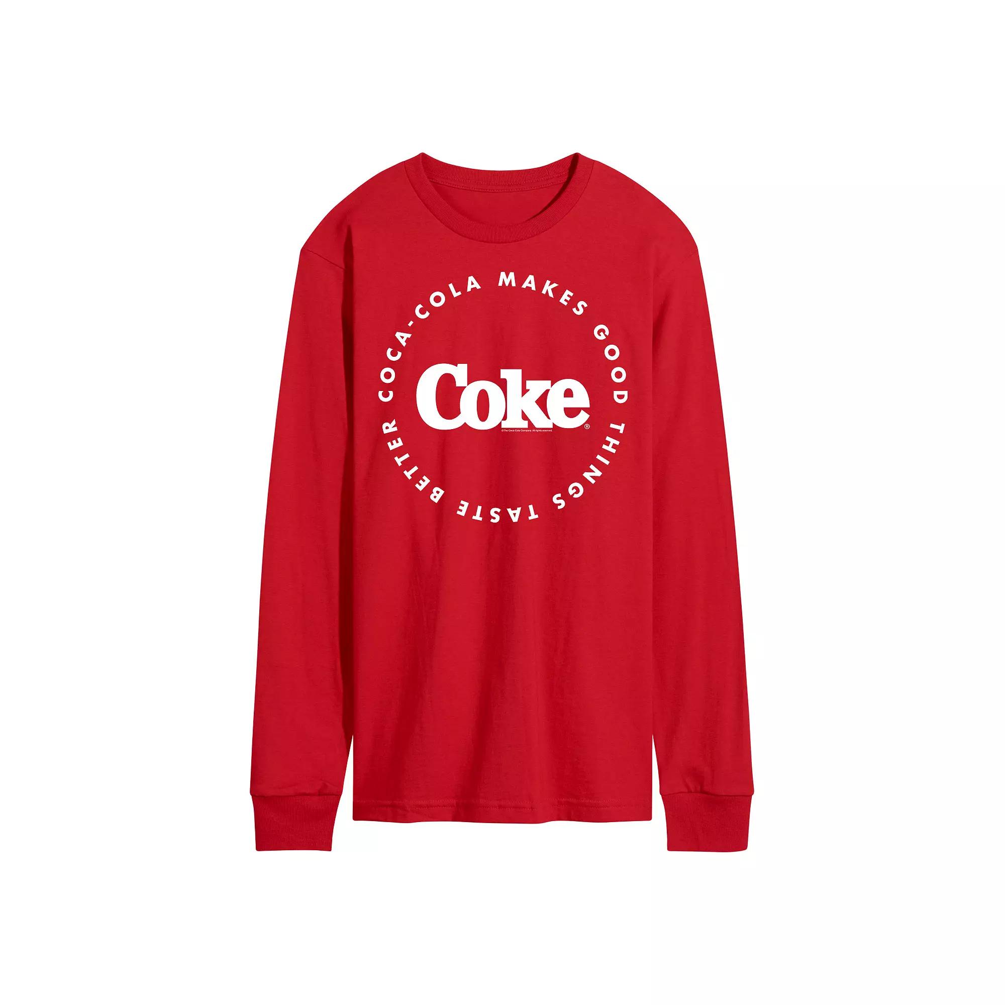 Men's Coca-Cola Coke Makes Things Taste Better Graphic Tee,  Product Image