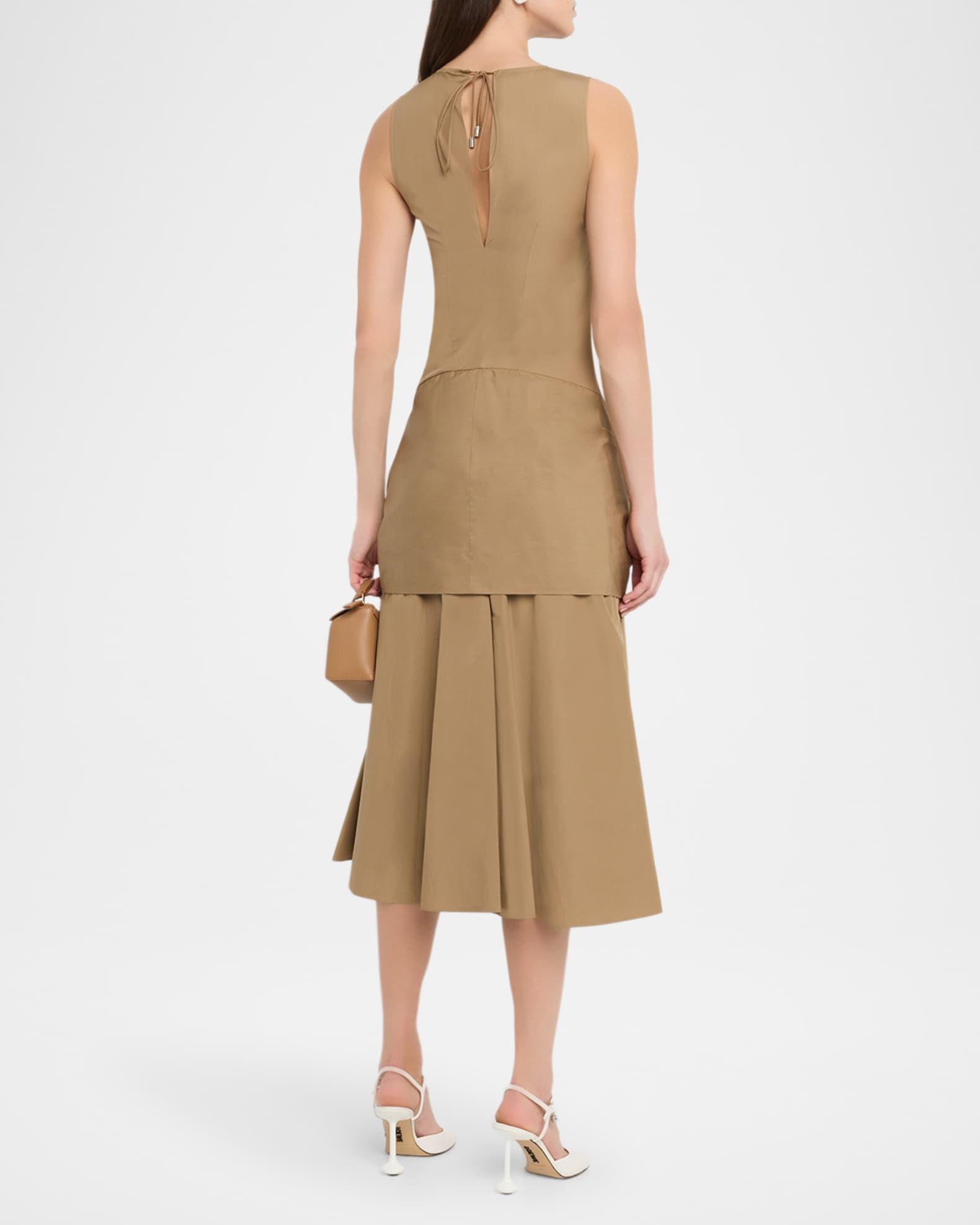 Cotton Poplin Wrap Dress Product Image