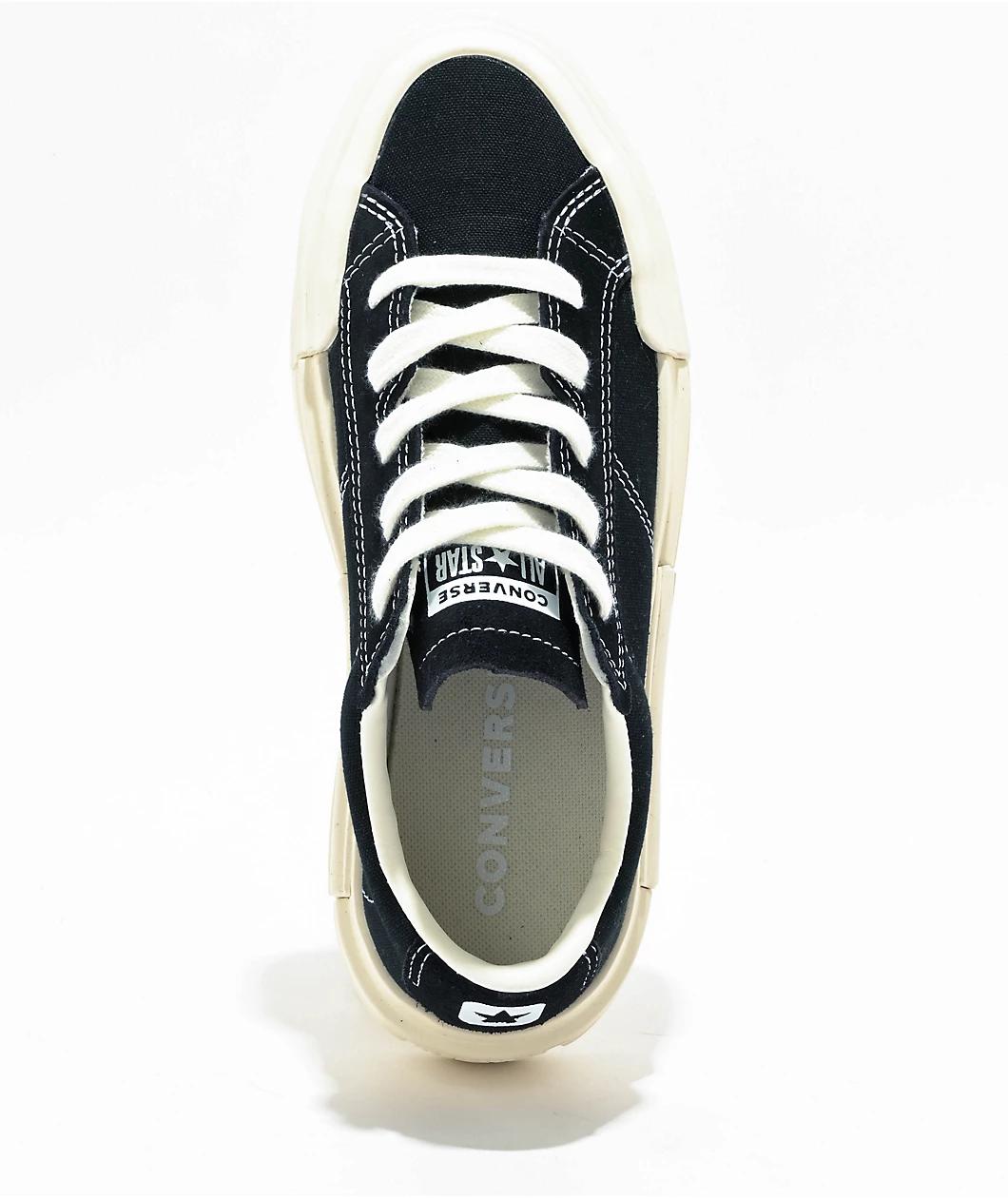 Converse Chuck Taylor All Star Cruise Black Platform Shoes Product Image