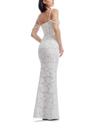 Antoinette Embellished Lace Gown Product Image