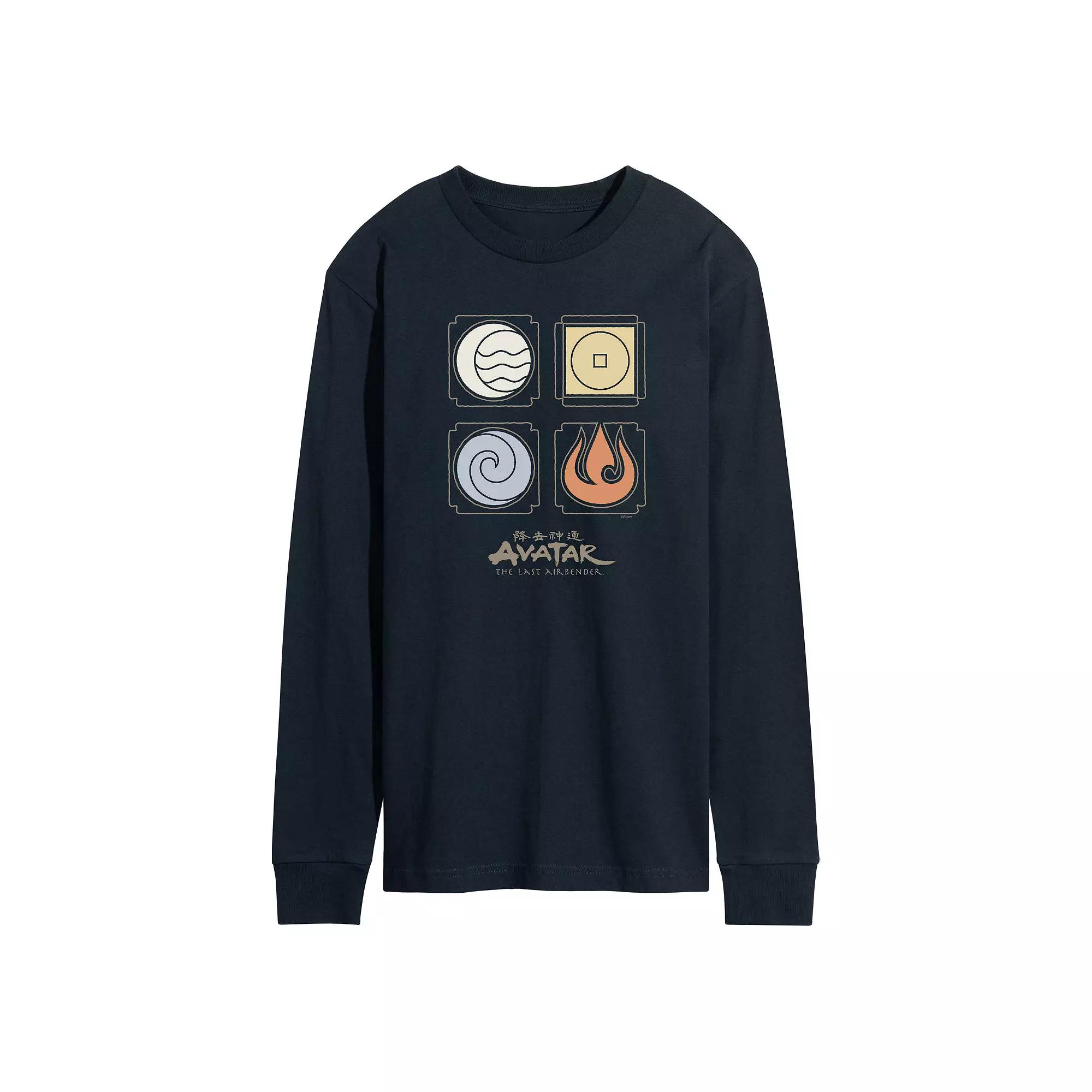 Men's Avatar Nations Symbols Long-Sleeve Tee,  Product Image