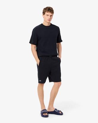 Textured Knit Loungewear Shorts Product Image
