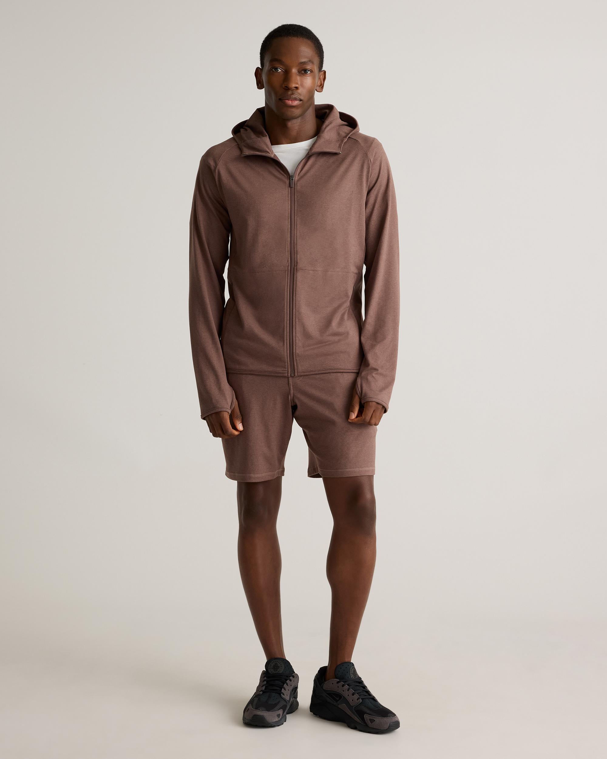 Quince | Men's Flowknit Performance Zip Hoodie Recycled Polyester Product Image