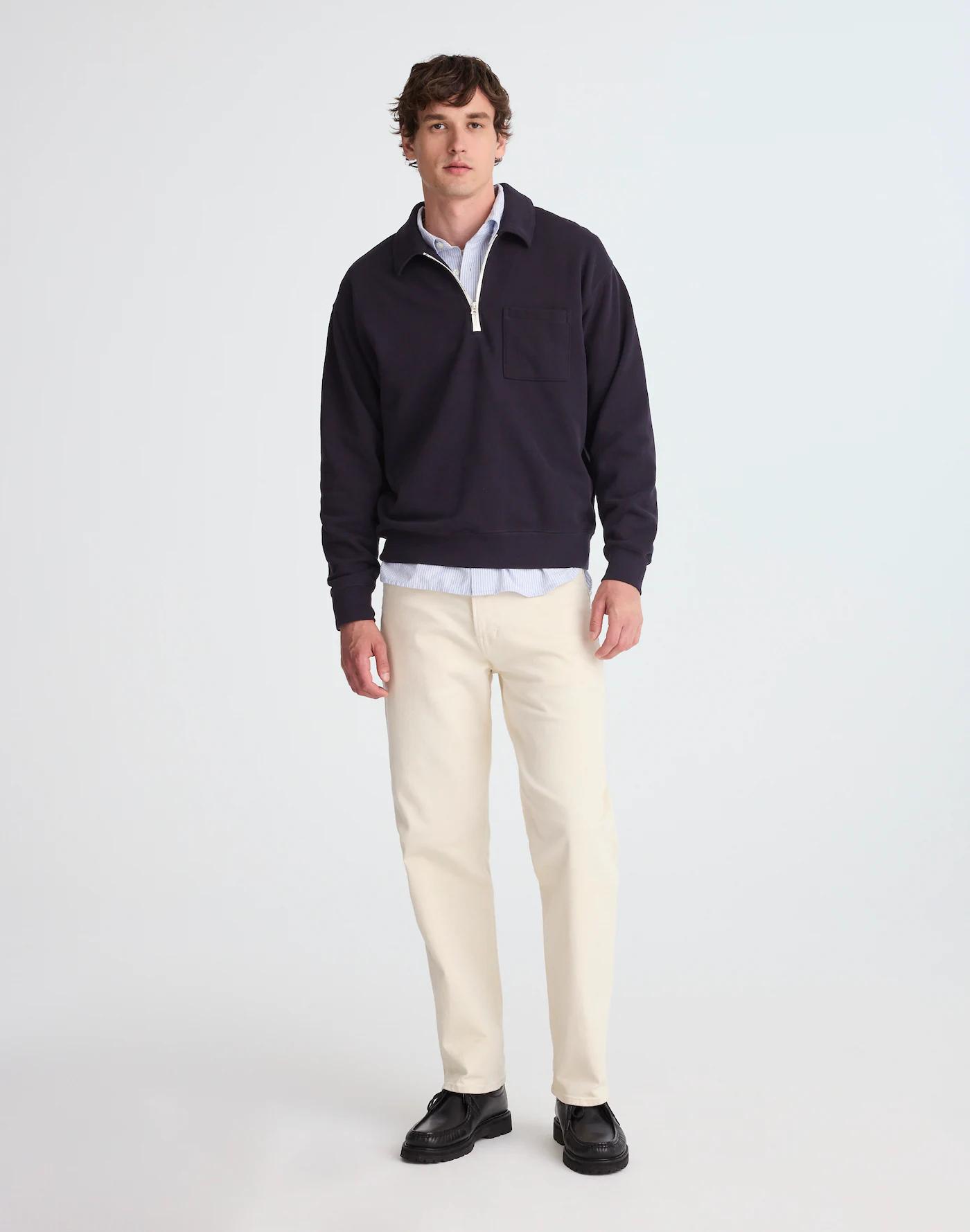The McCarren Midweight Quarter-Zip Sweatshirt Product Image