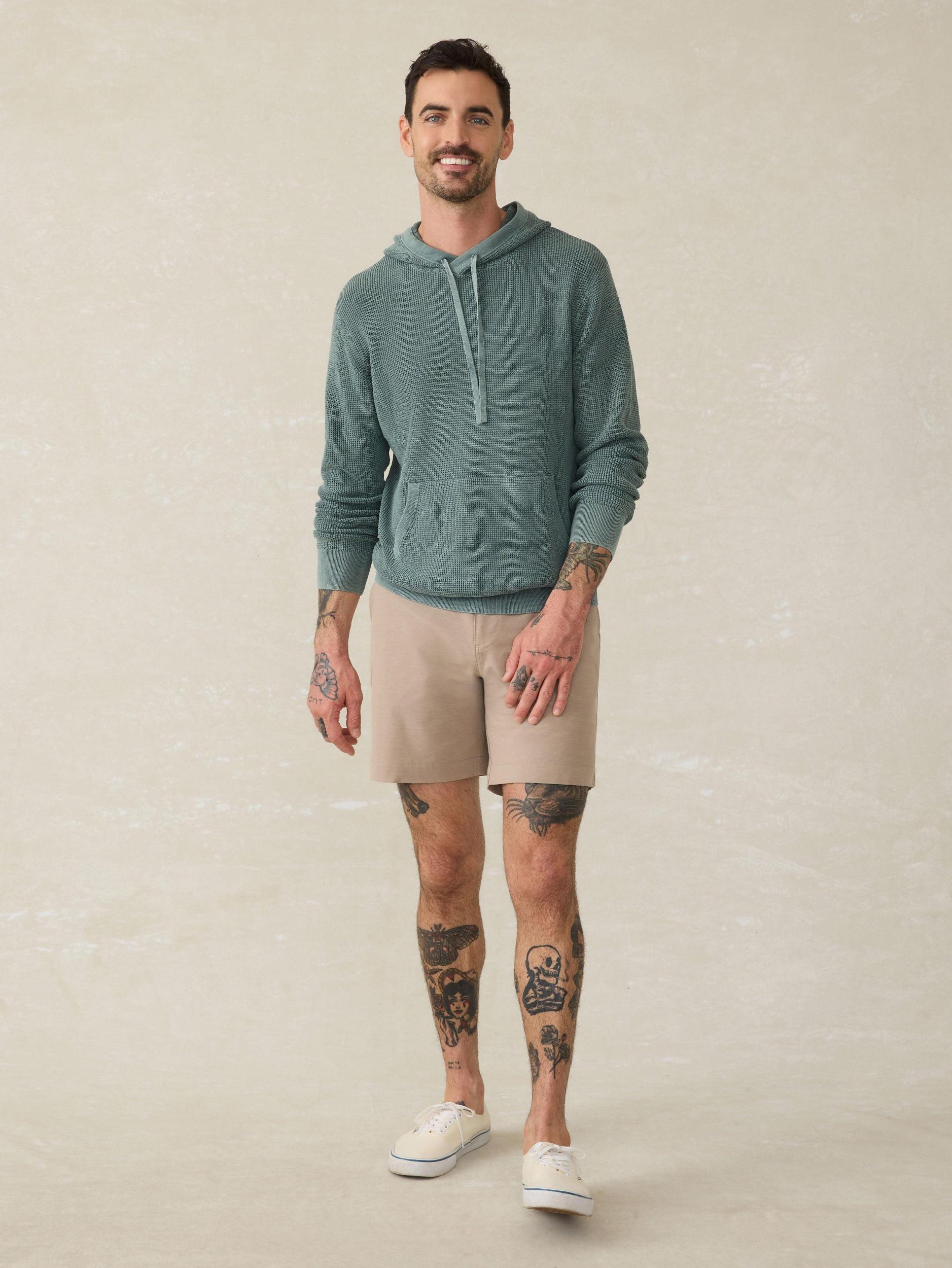 Sunwashed Sweater Hoodie - Mountain Olive Male Product Image