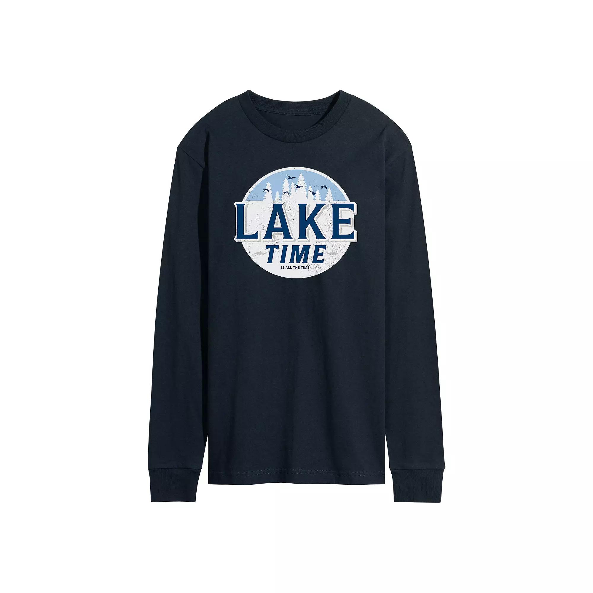 Men's Lake Time Long Sleeve Tee,  Product Image