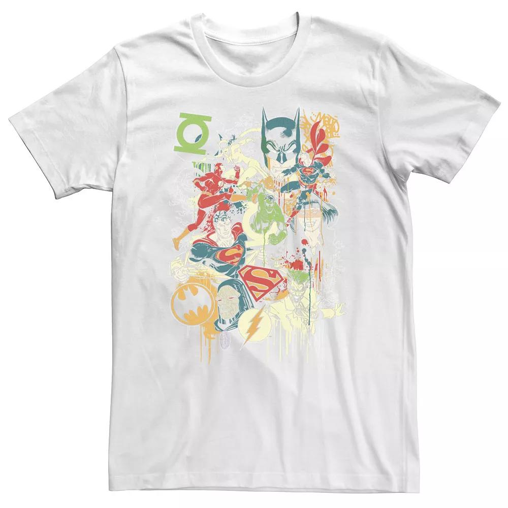 Big & Tall DC Comics Justice League Mashup Tee, Men's,  Product Image