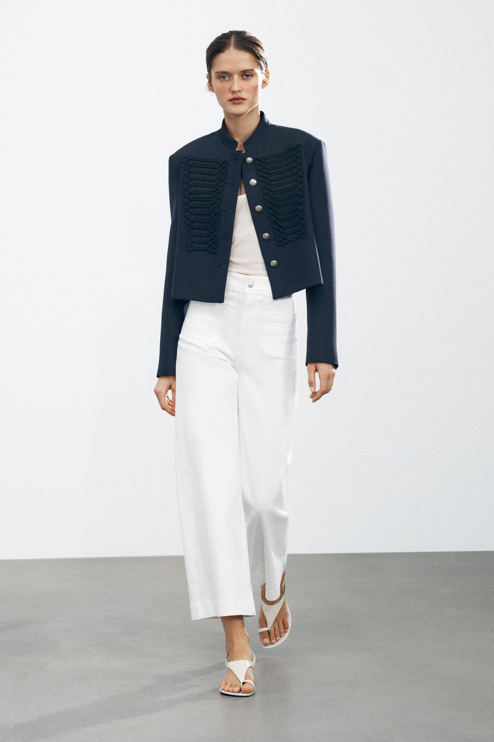 ZW COLLECTION HIGH WAIST WIDE LEG JEANS Product Image