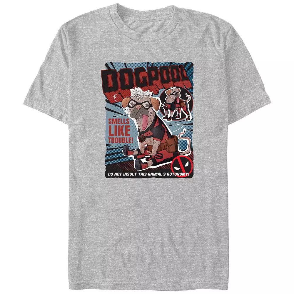Big & Tall Marvel Deadpool & Wolverine Dogpool Cute Poster Graphic Tee, Men's,  Product Image