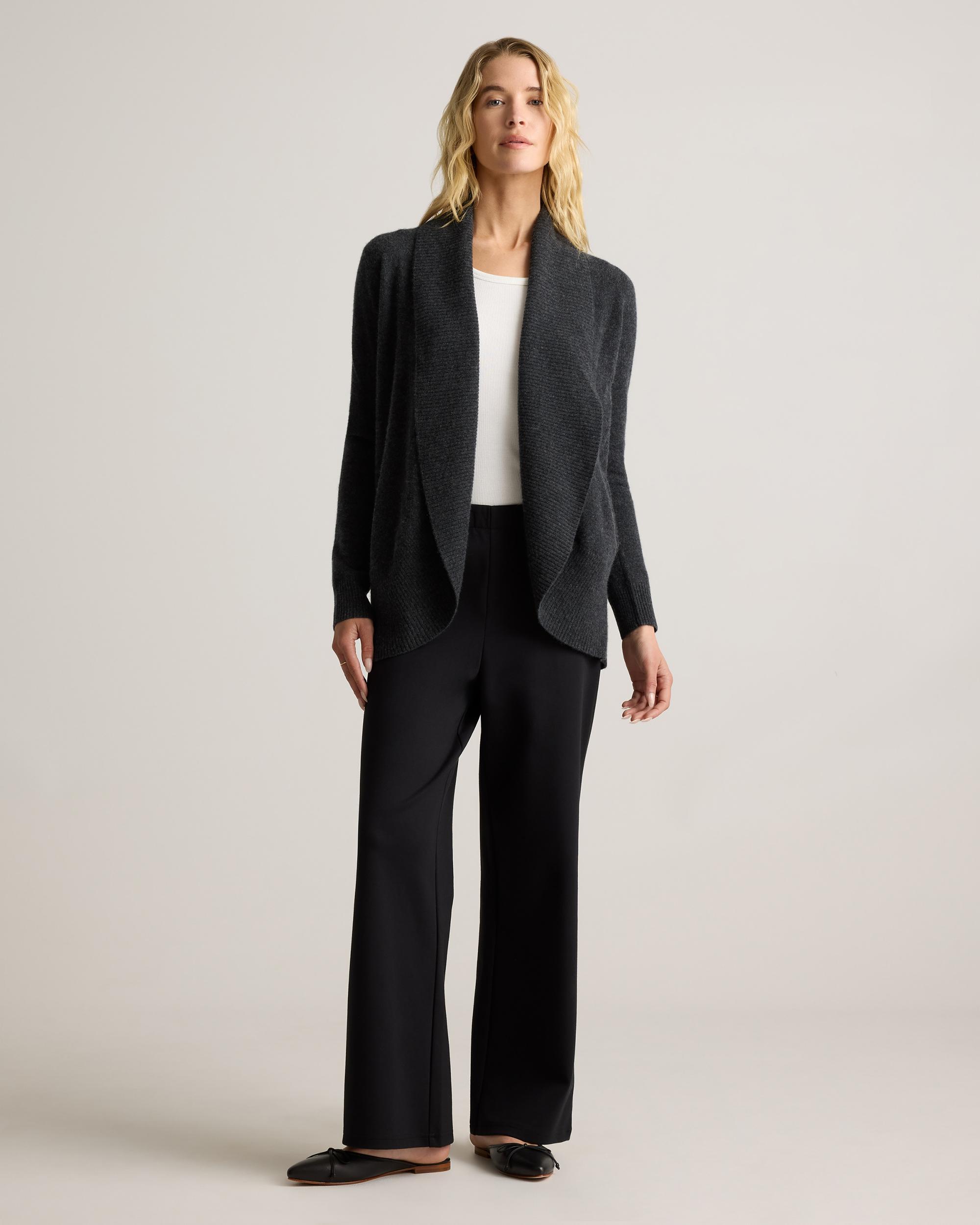 Quince | Women's Mongolian Cashmere Open Cardigan Sweater Product Image