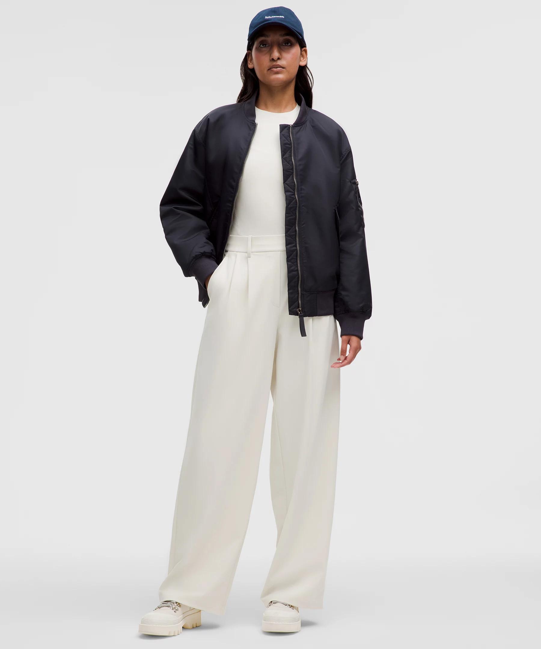 Oversized Insulated Flight Jacket Product Image