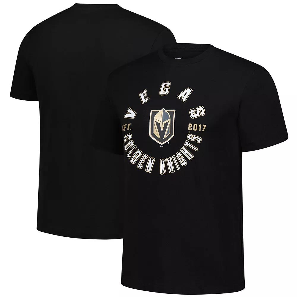 Men's Fanatics  Black Vegas Golden Knights Serve T-Shirt, Size: XL, Lvk Black Product Image