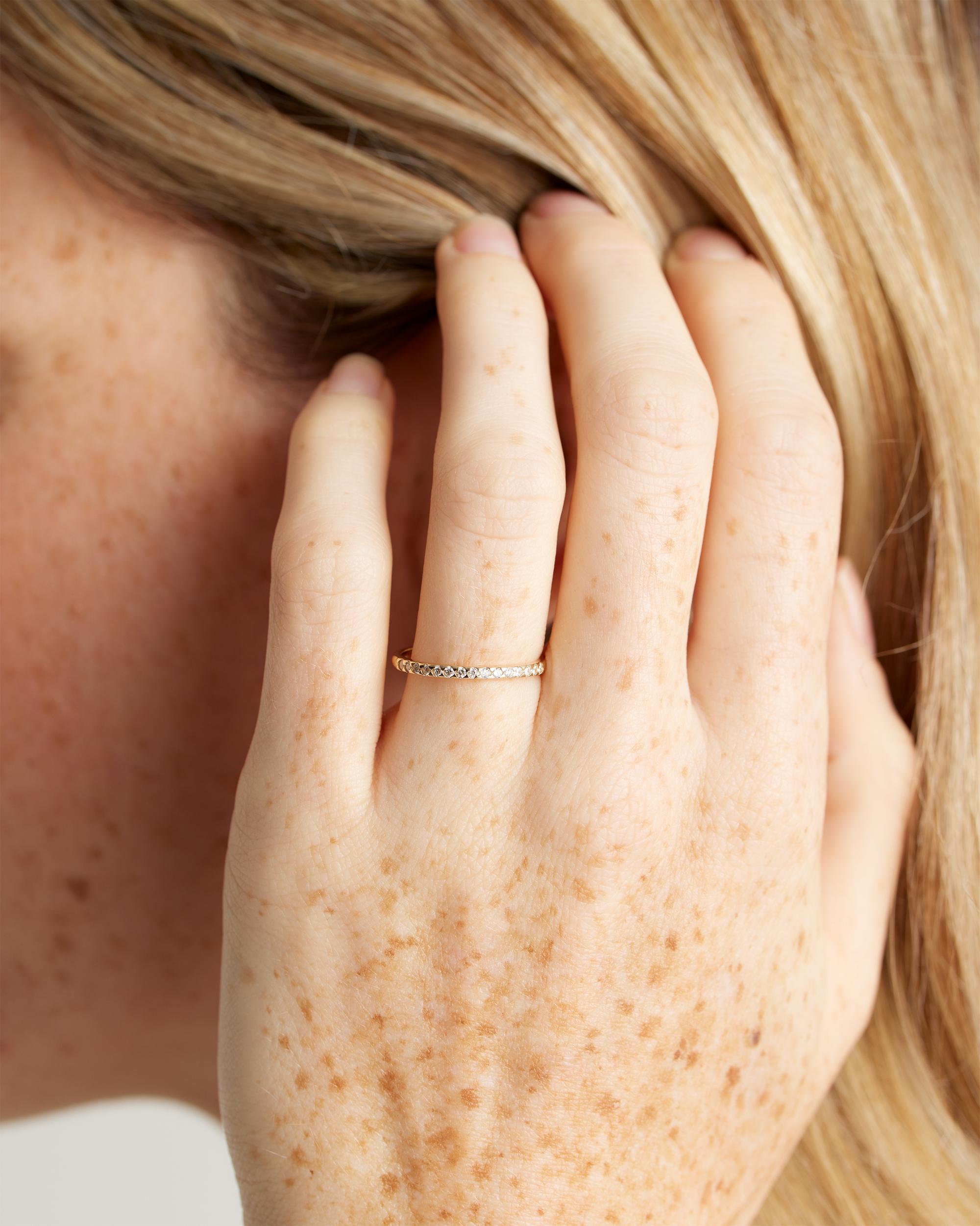 Quince | Women's Diamond Wedding Band Rings 14K Gold Product Image