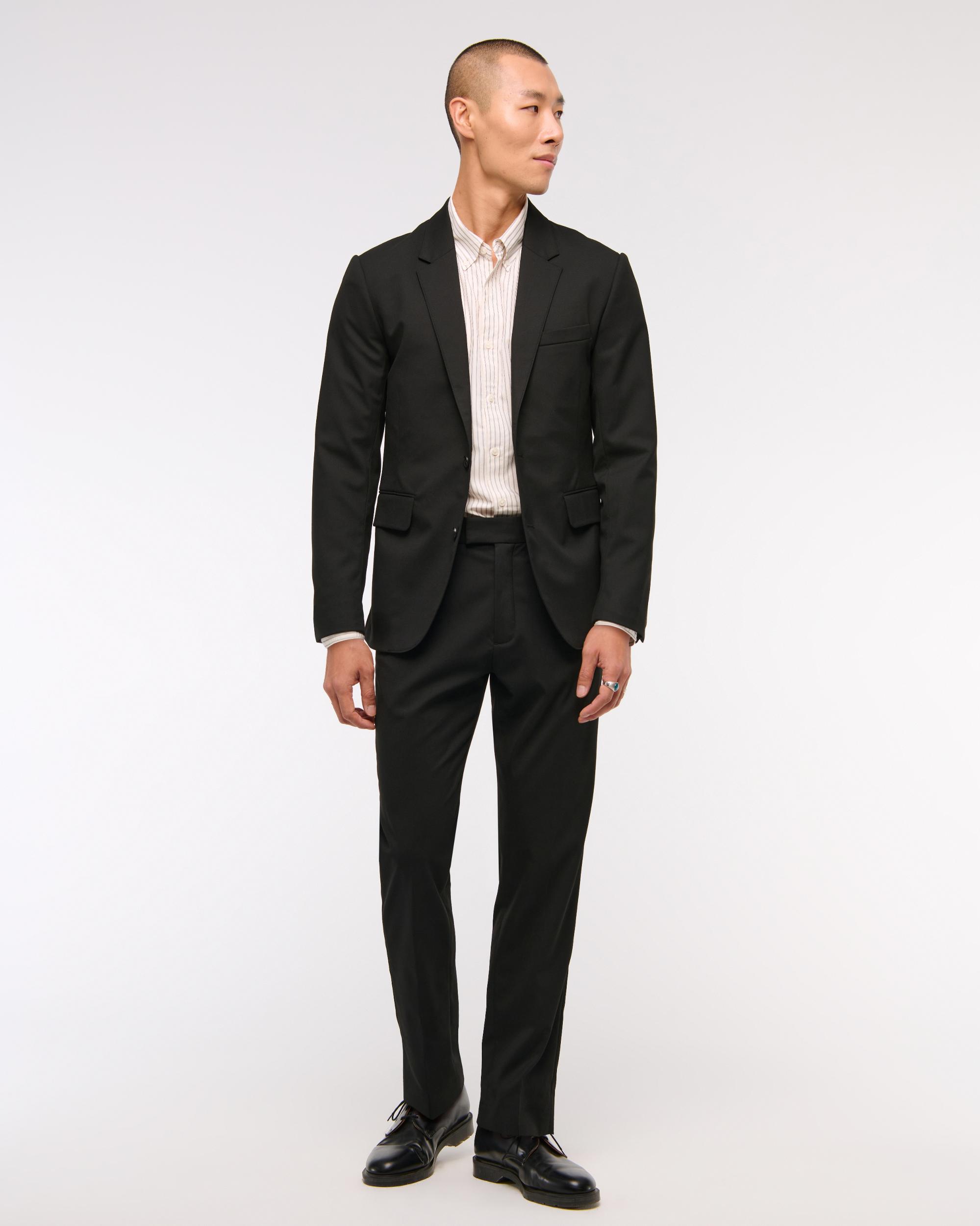 The A&F Collins Slim Blazer Product Image