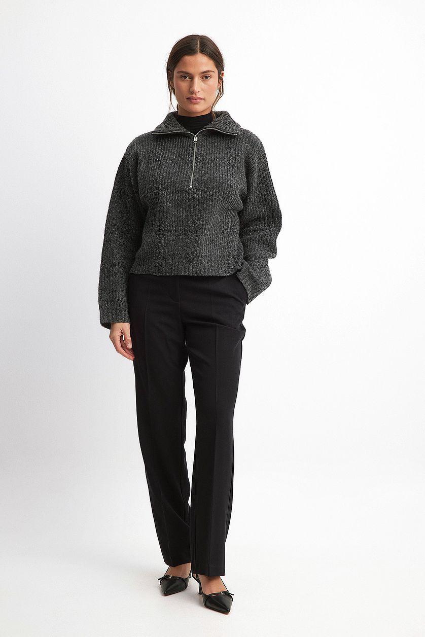 Low Waist Suit Pants Product Image