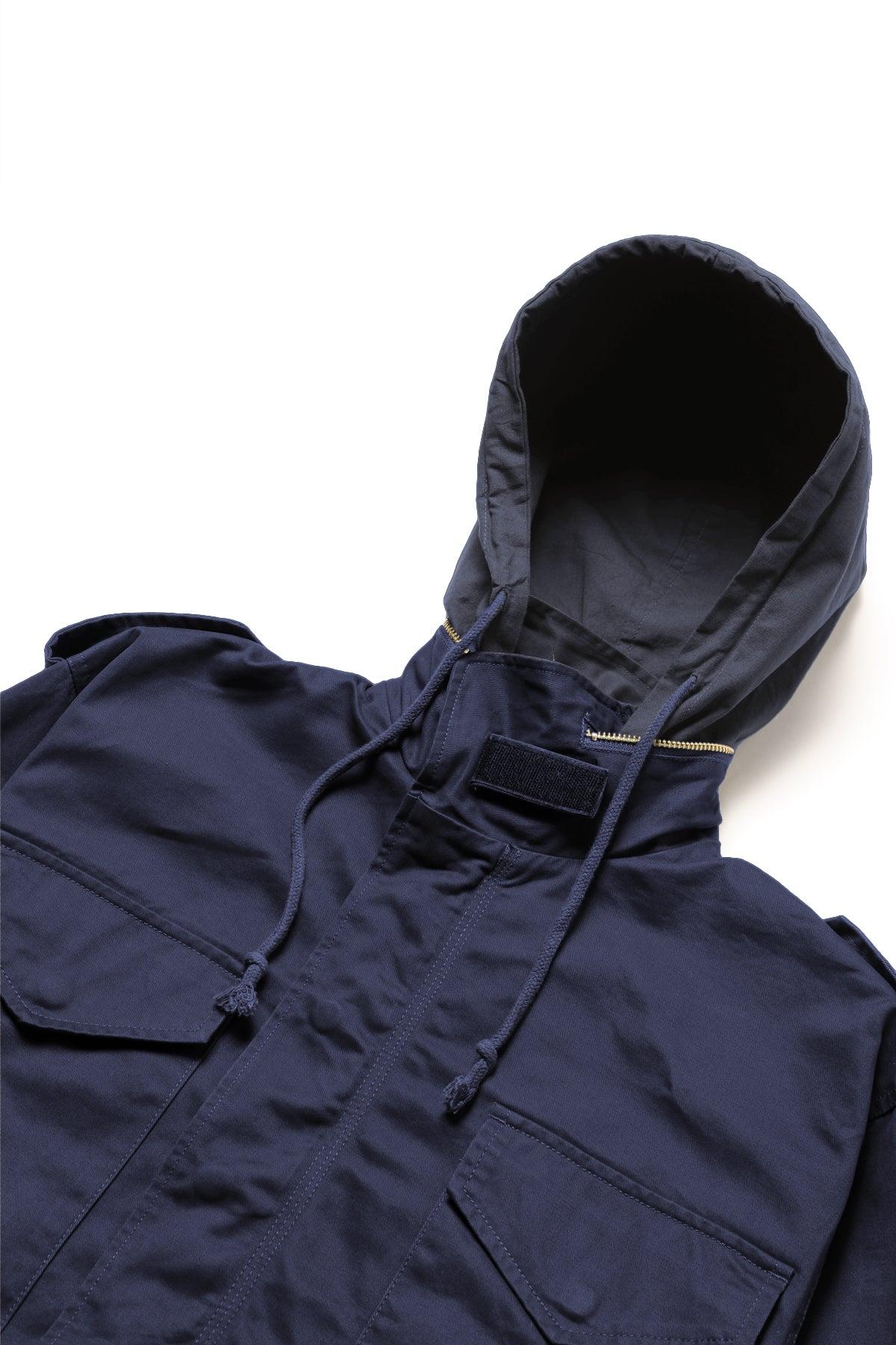 Okonkwo MFG - M65 Hooded Field Jacket - Navy Product Image