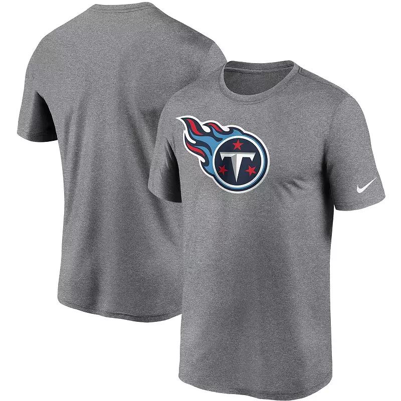 Men's Nike Heathered Gray New York Giants Icon Legend Performance T-Shirt,  Product Image
