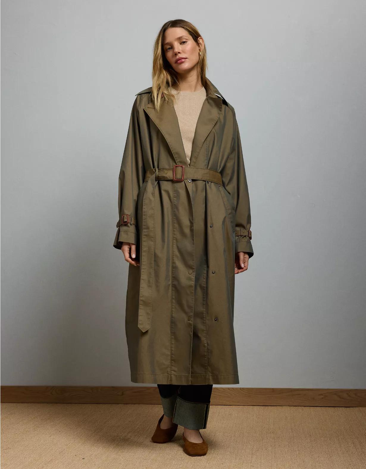 AE77 Premium Trench Coat Product Image